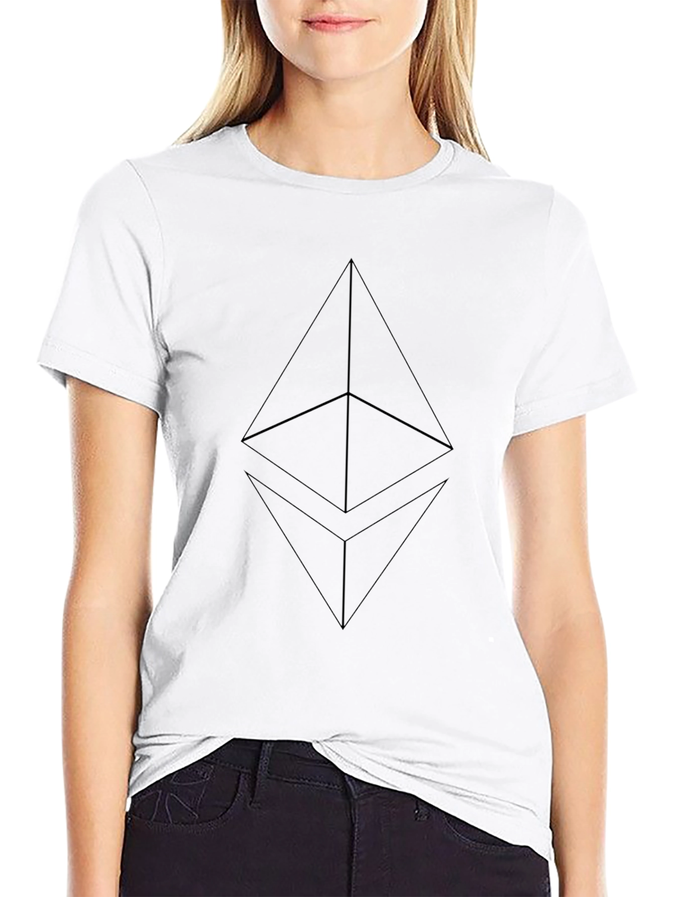 Ethereum Logo Black T-Shirt