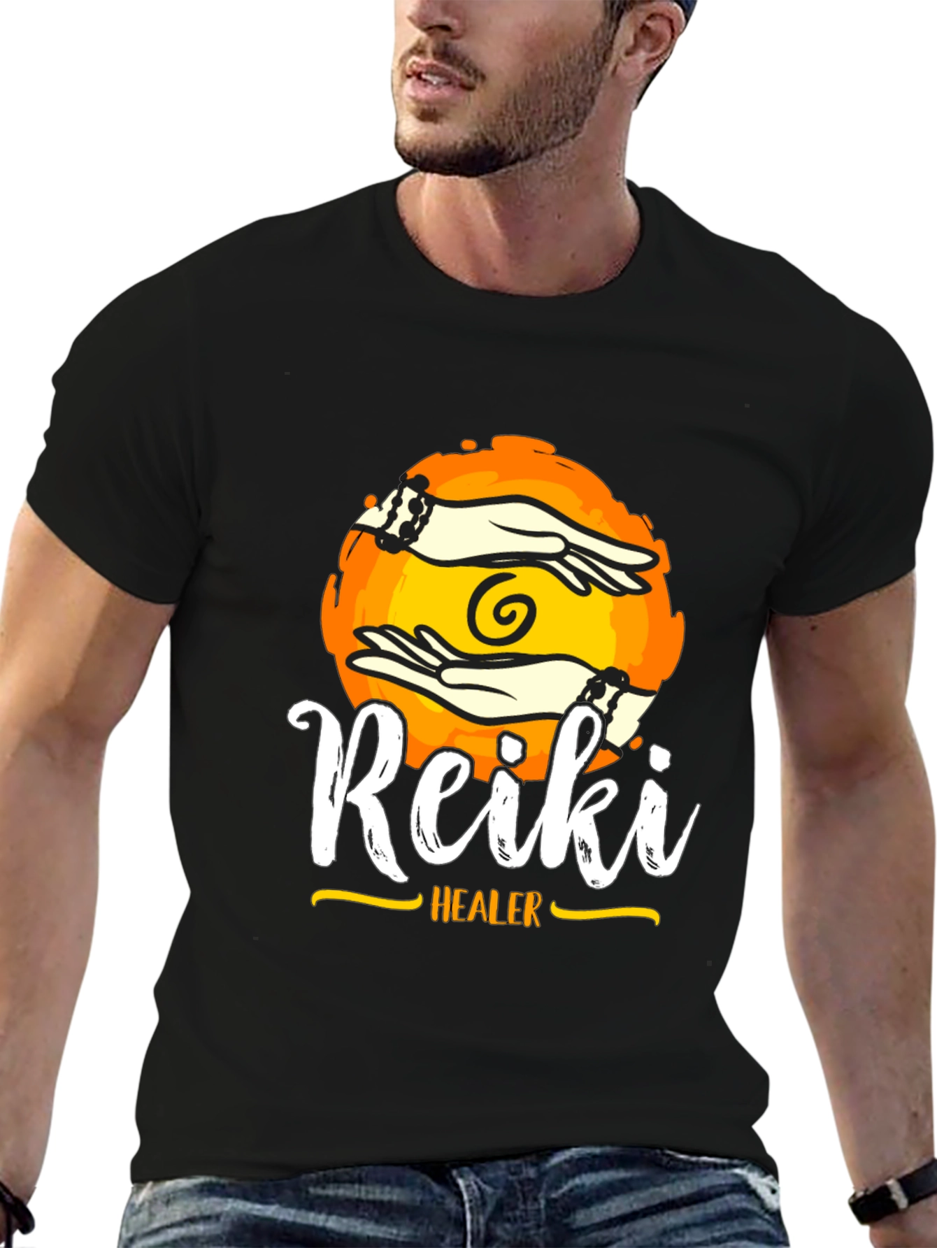 Reiki Healer T-Shirt - Spiritual Healing Energy Tee