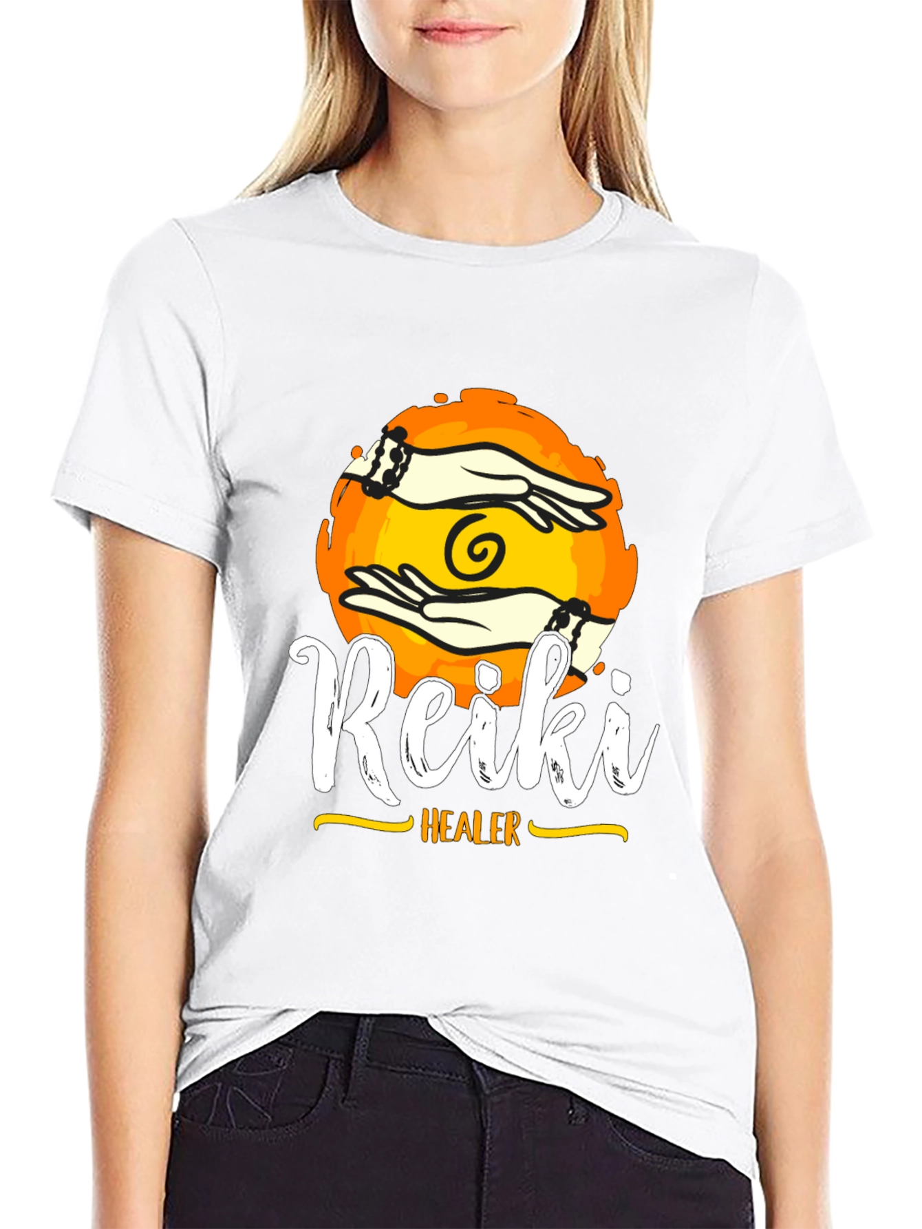 Reiki Healer T-Shirt - Spiritual Healing Energy Tee