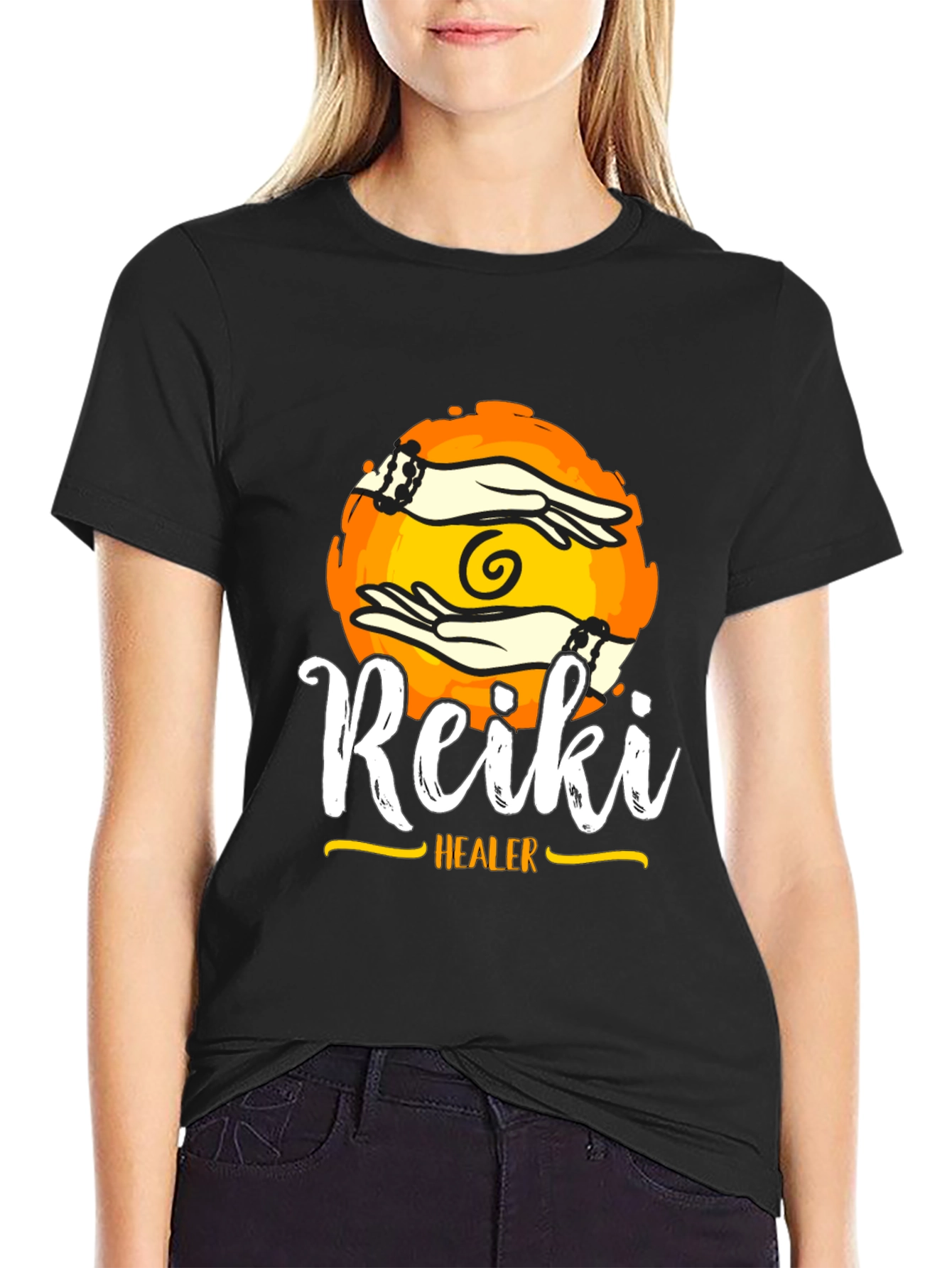 Reiki Healer T-Shirt - Spiritual Healing Energy Tee