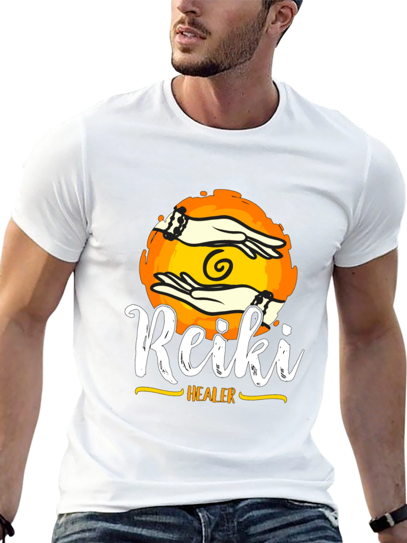 Reiki Healer T-Shirt - Spiritual Healing Energy Tee