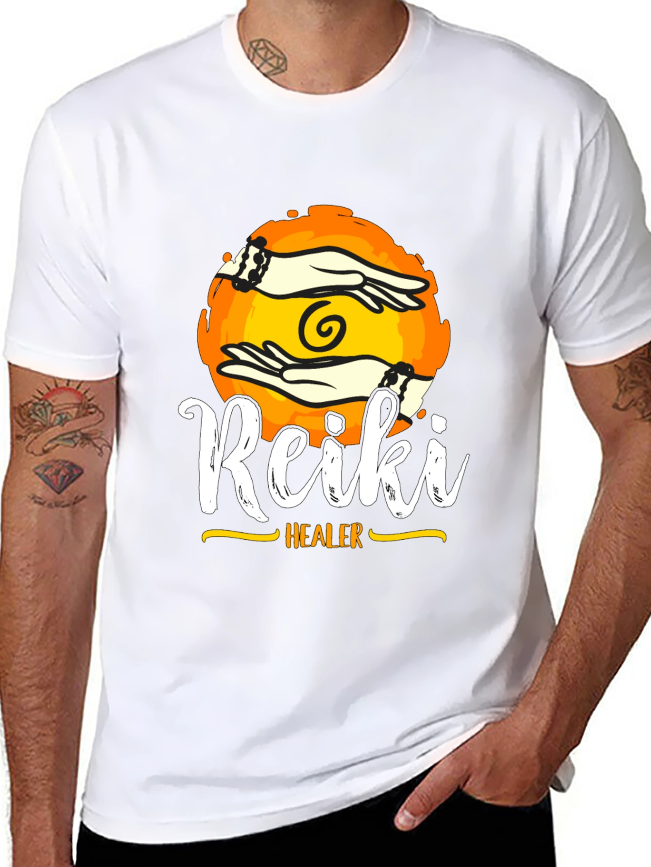 Reiki Healer T-Shirt - Spiritual Healing Energy Tee