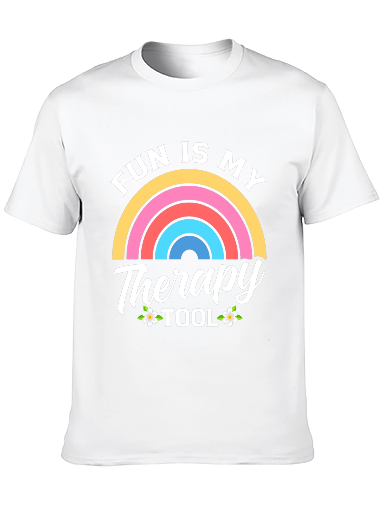 Fun Is My Therapy Tool Black T-Shirt