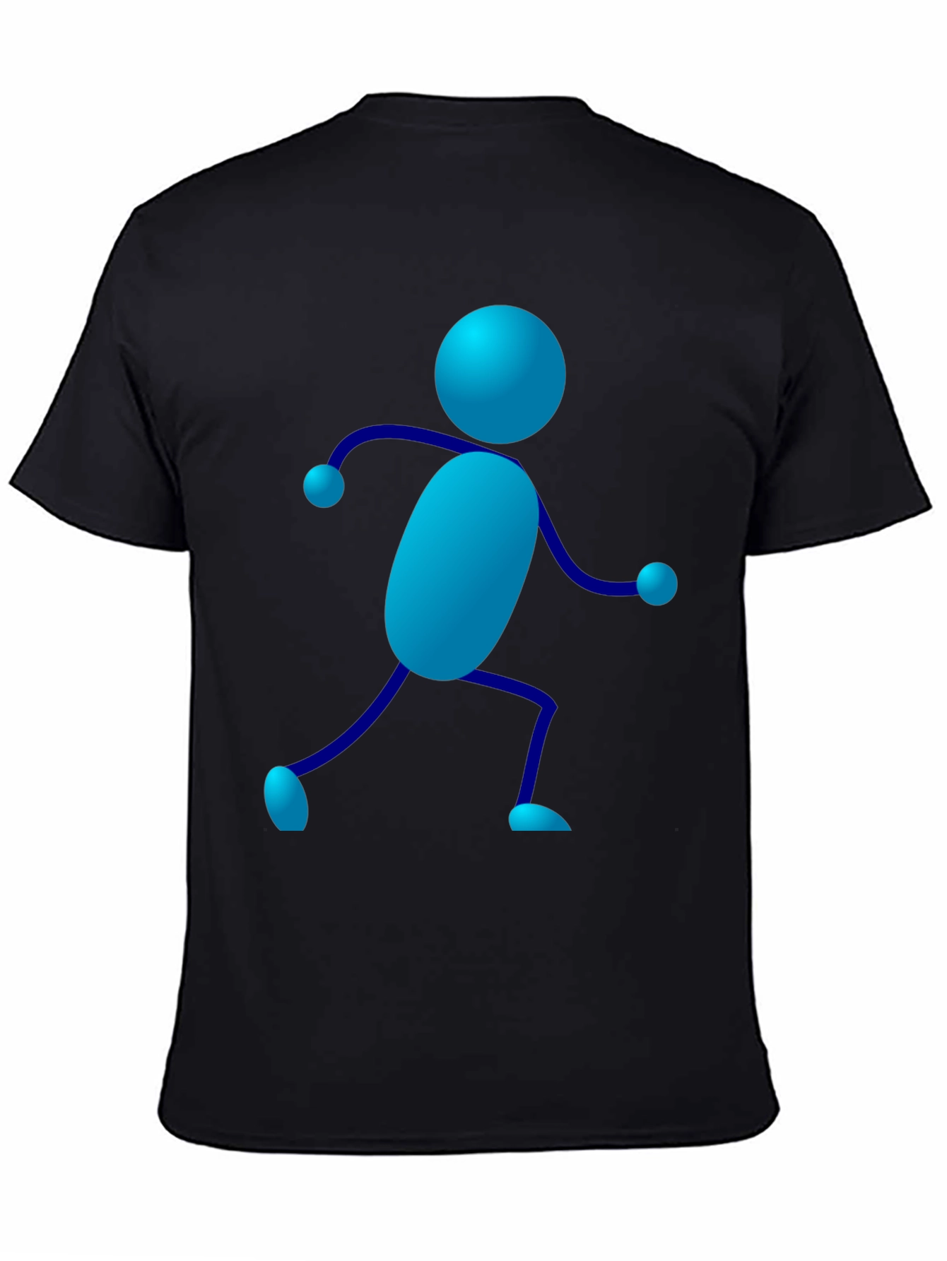 Novelty Stick Figure Graphic Tee