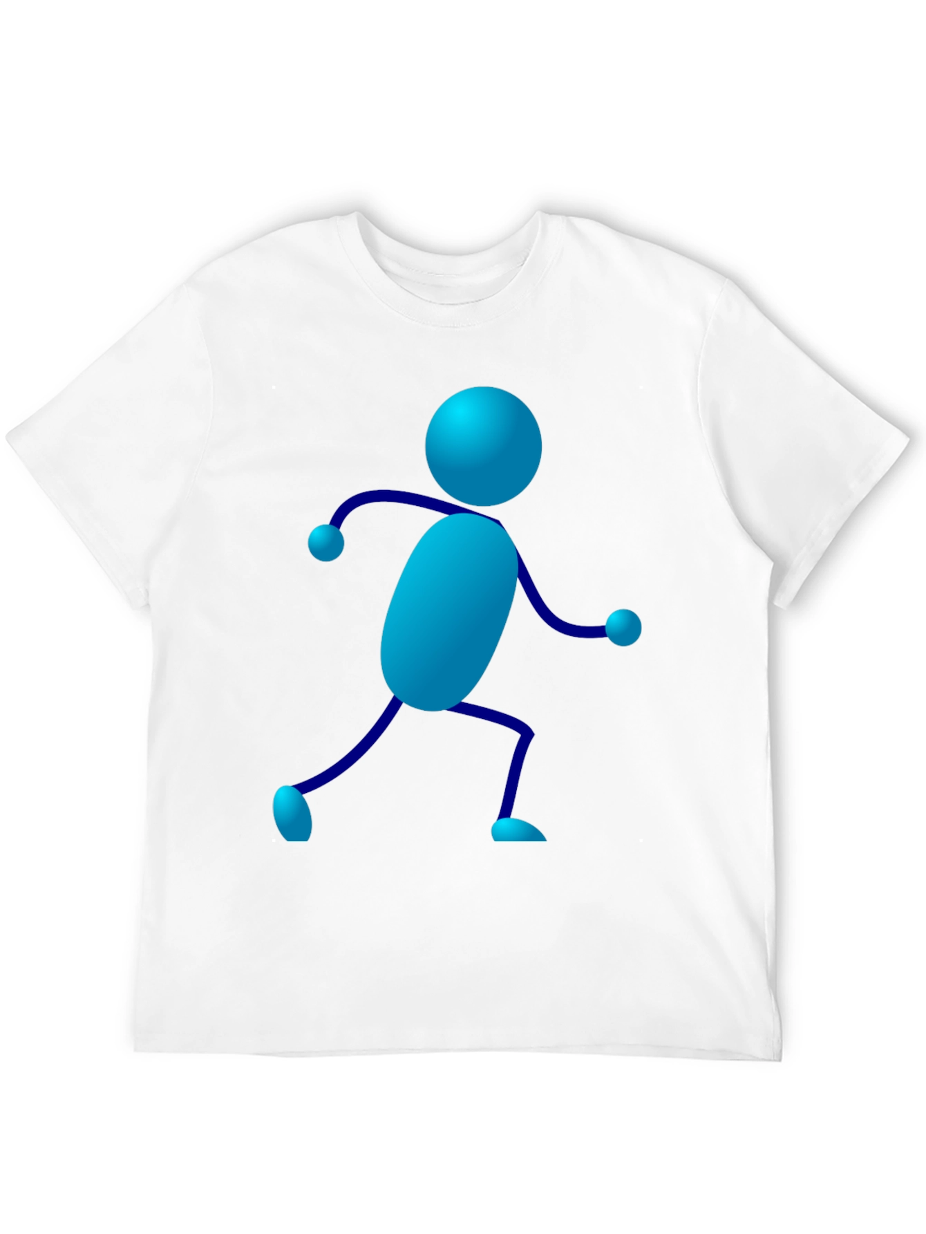 Novelty Stick Figure Graphic Tee