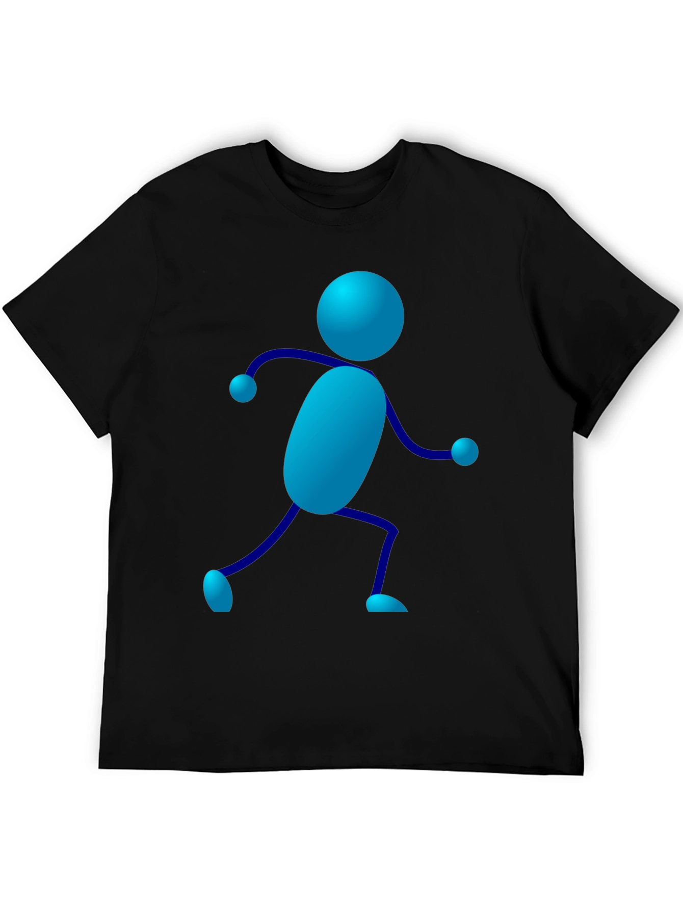 Novelty Stick Figure Graphic Tee