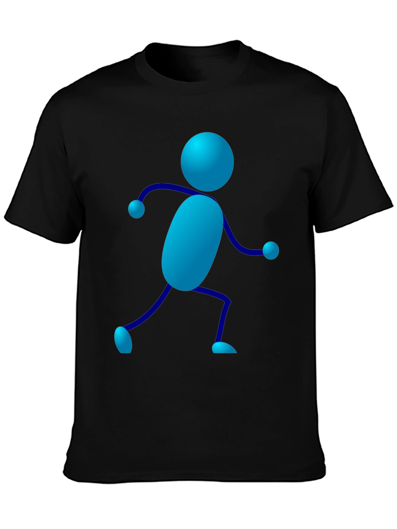 Novelty Stick Figure Graphic Tee