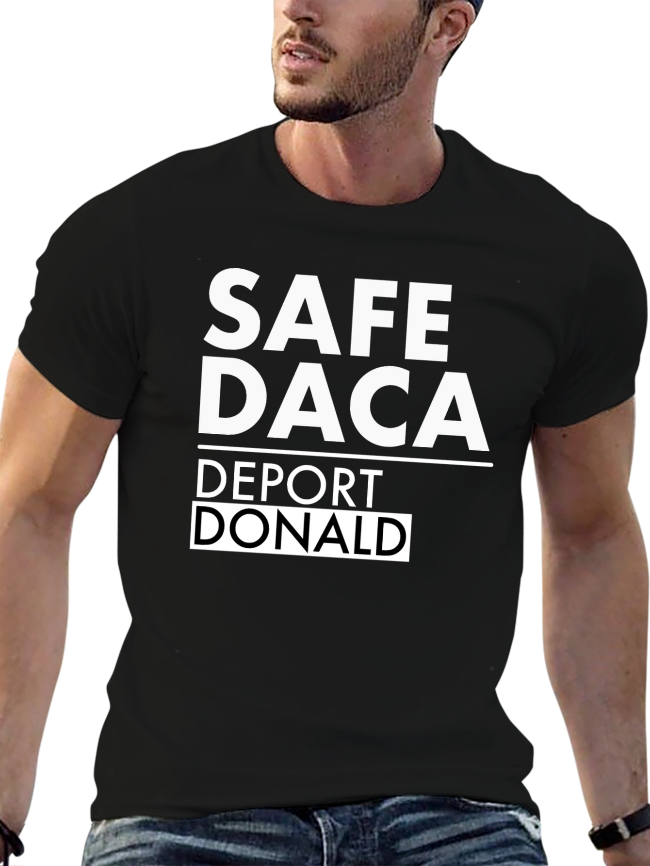 Safe DACA Deport Donald Graphic Tee