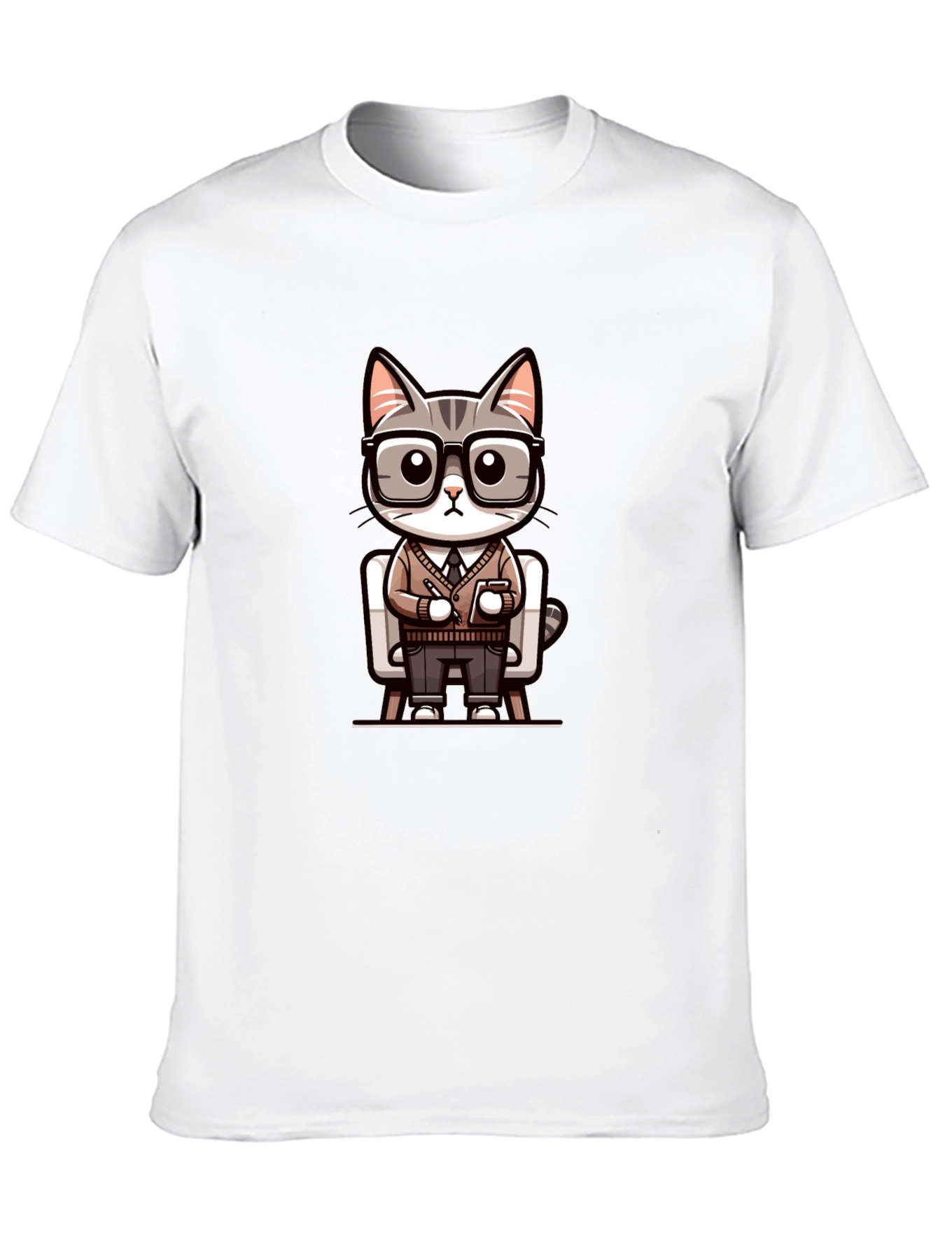 Professor Cat T-Shirt - Stylish & Unique Design