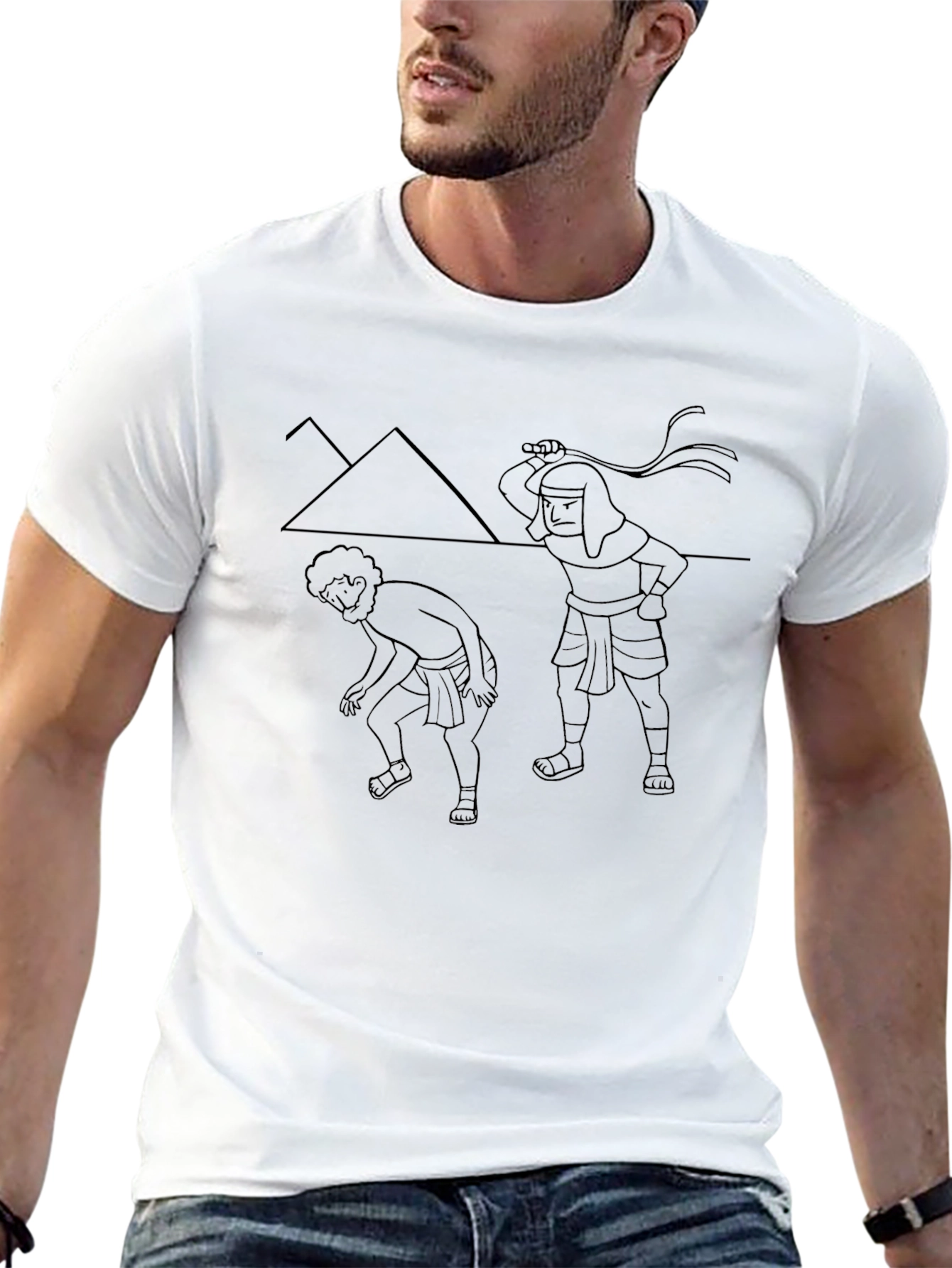 Egyptian Pharaoh Graphic T-Shirt