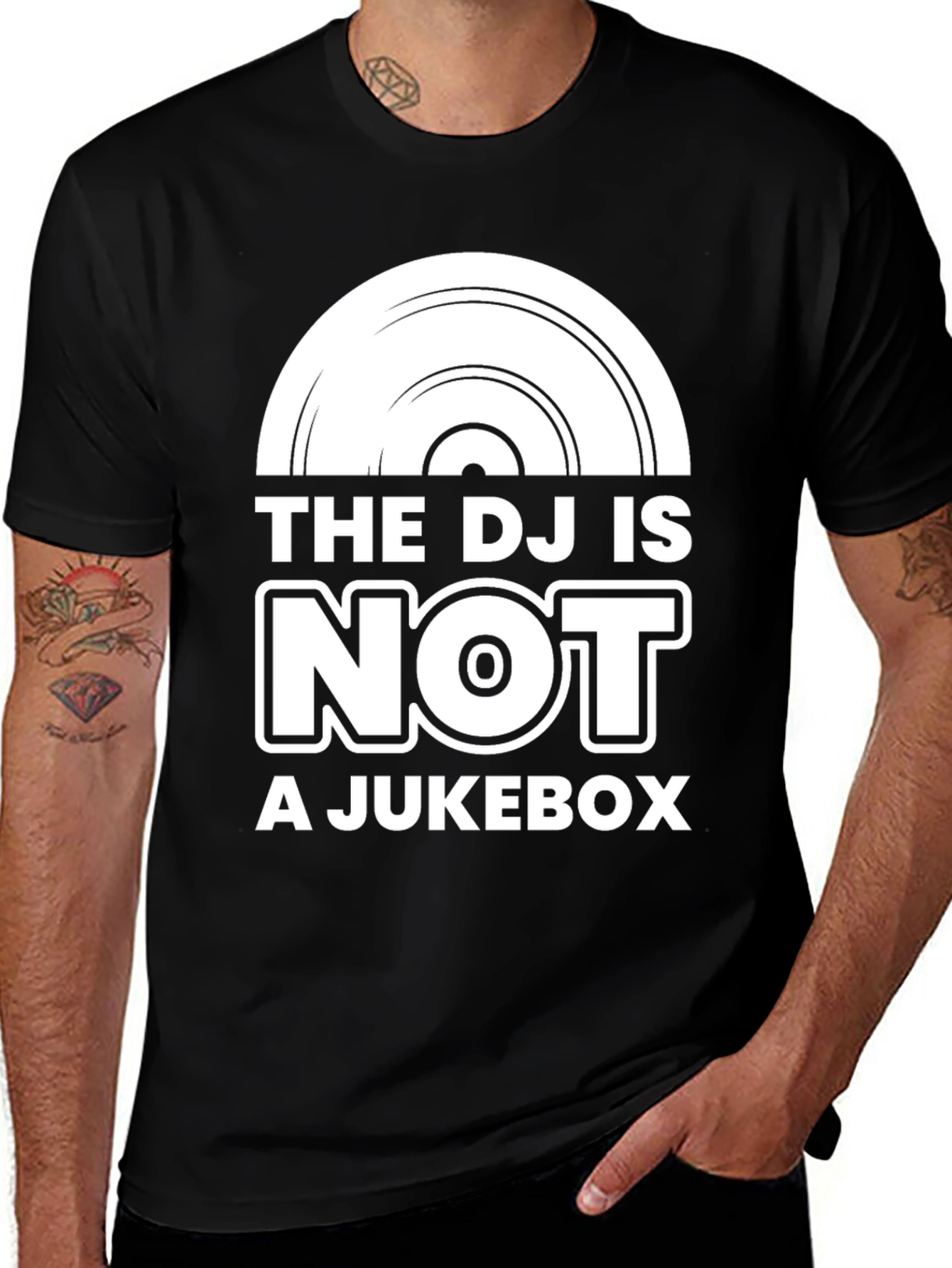 DJ Is Not a Jukebox Graphic Tee