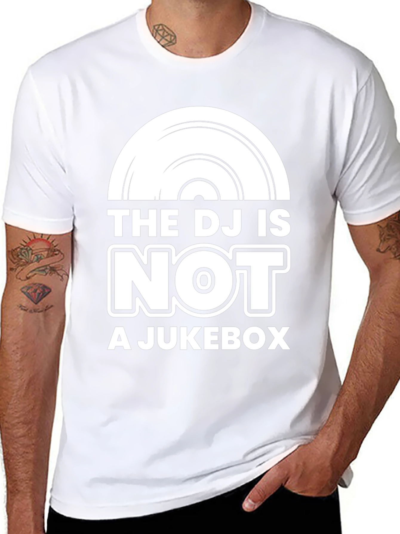 DJ Is Not a Jukebox Graphic Tee