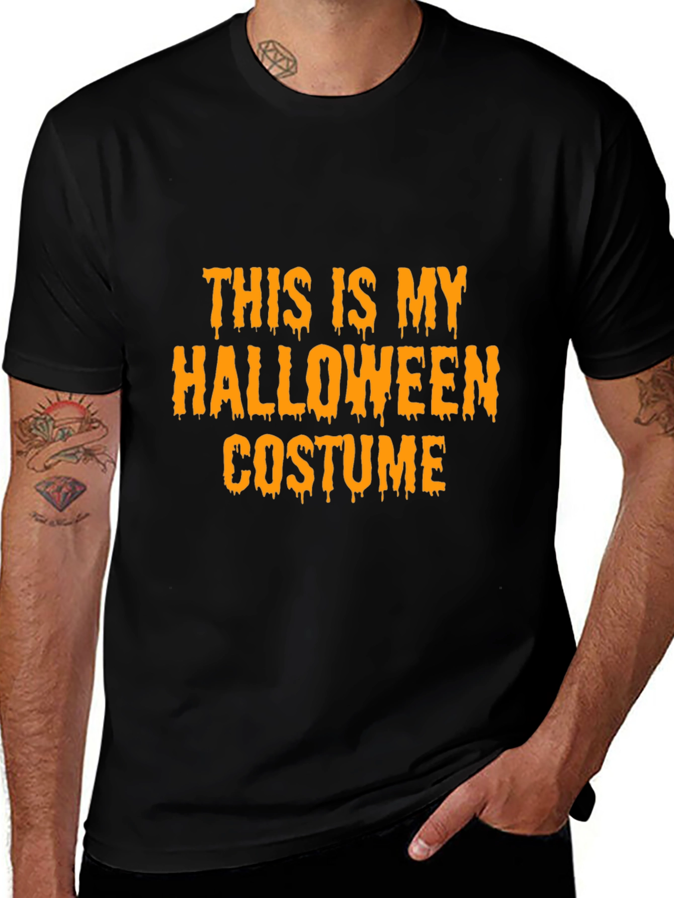 Halloween Costume Tee - This Is My Costume Shirt