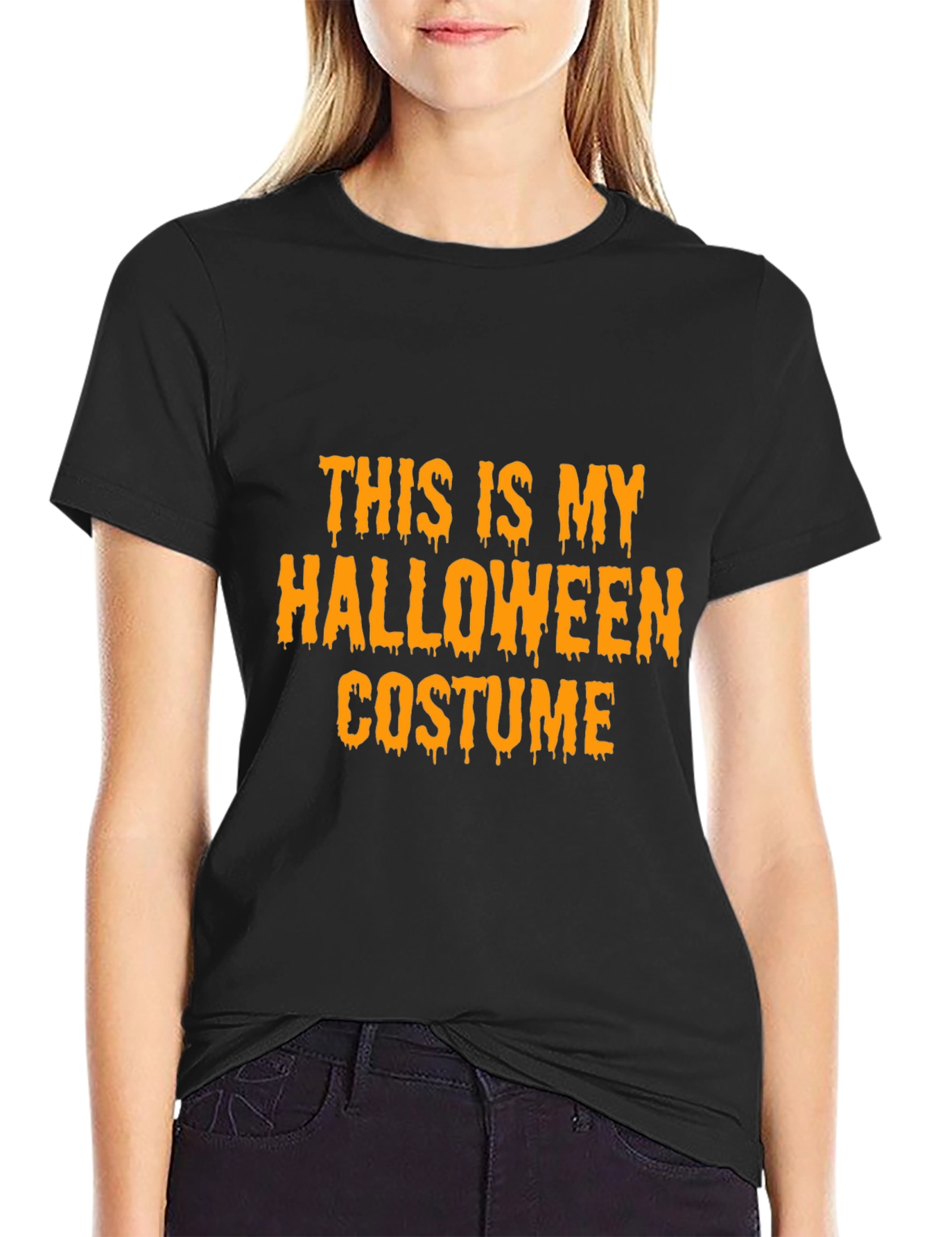 Halloween Costume Tee - This Is My Costume Shirt