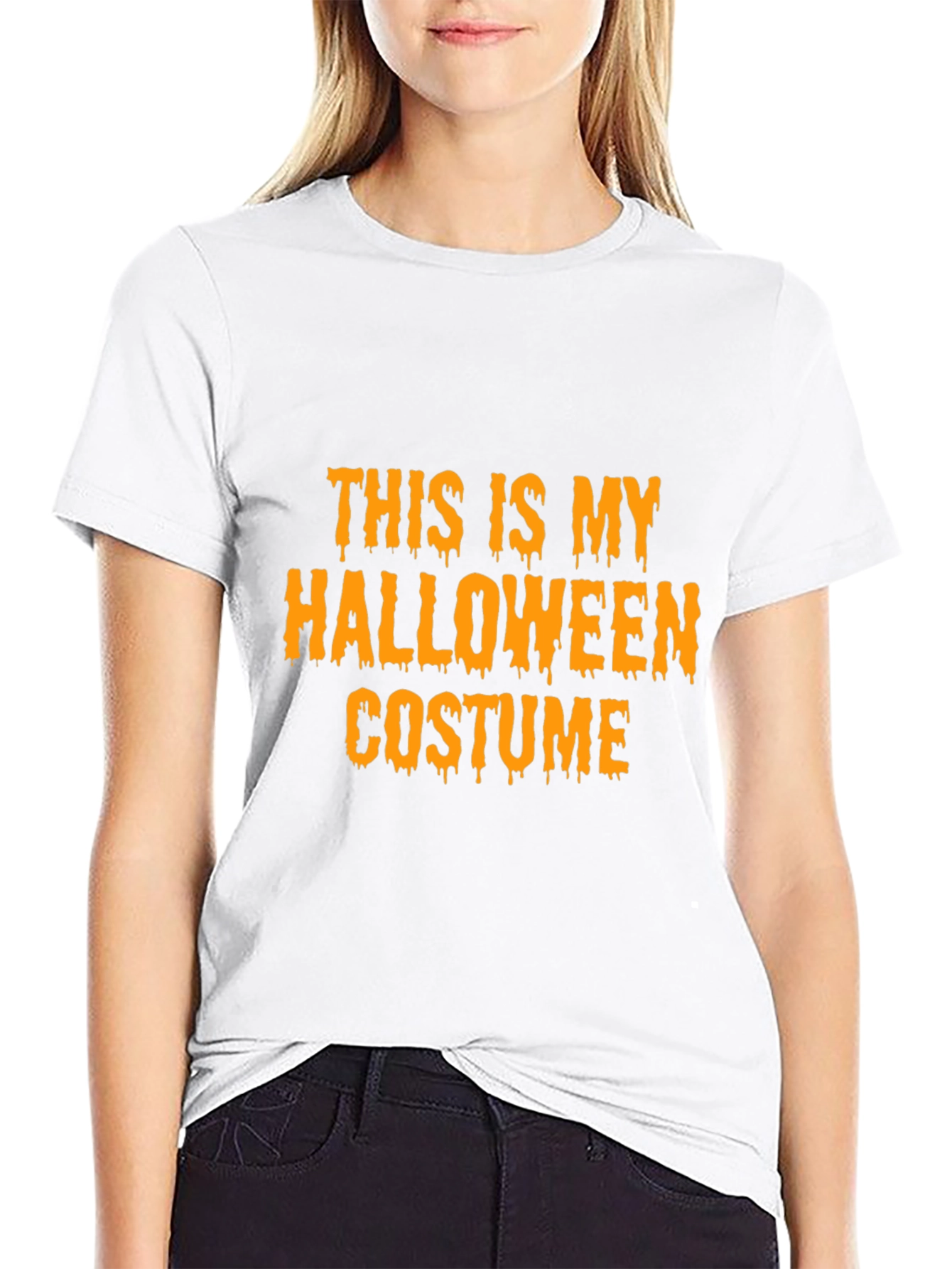 Halloween Costume Tee - This Is My Costume Shirt