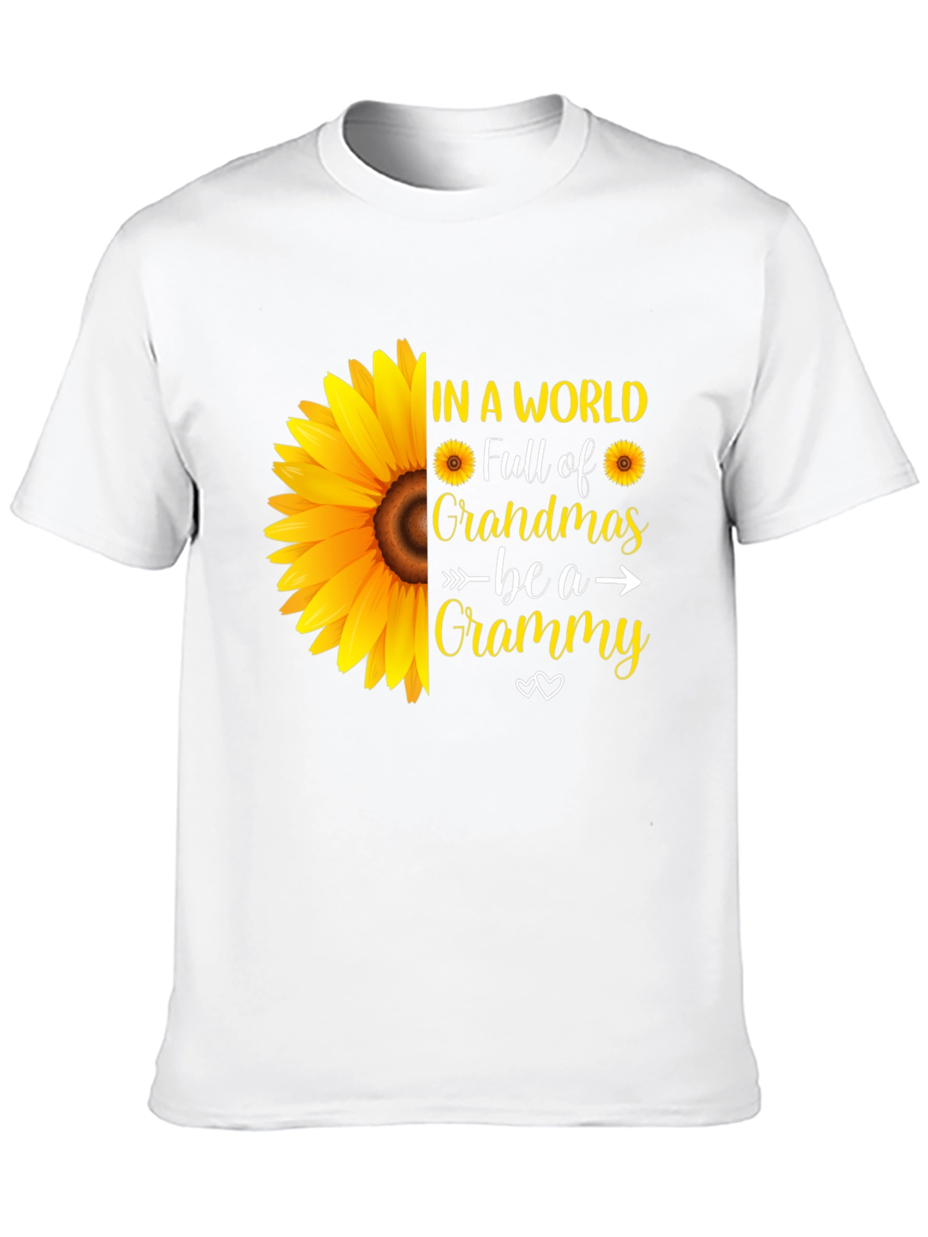 Grandma Sunflower Graphic Tee