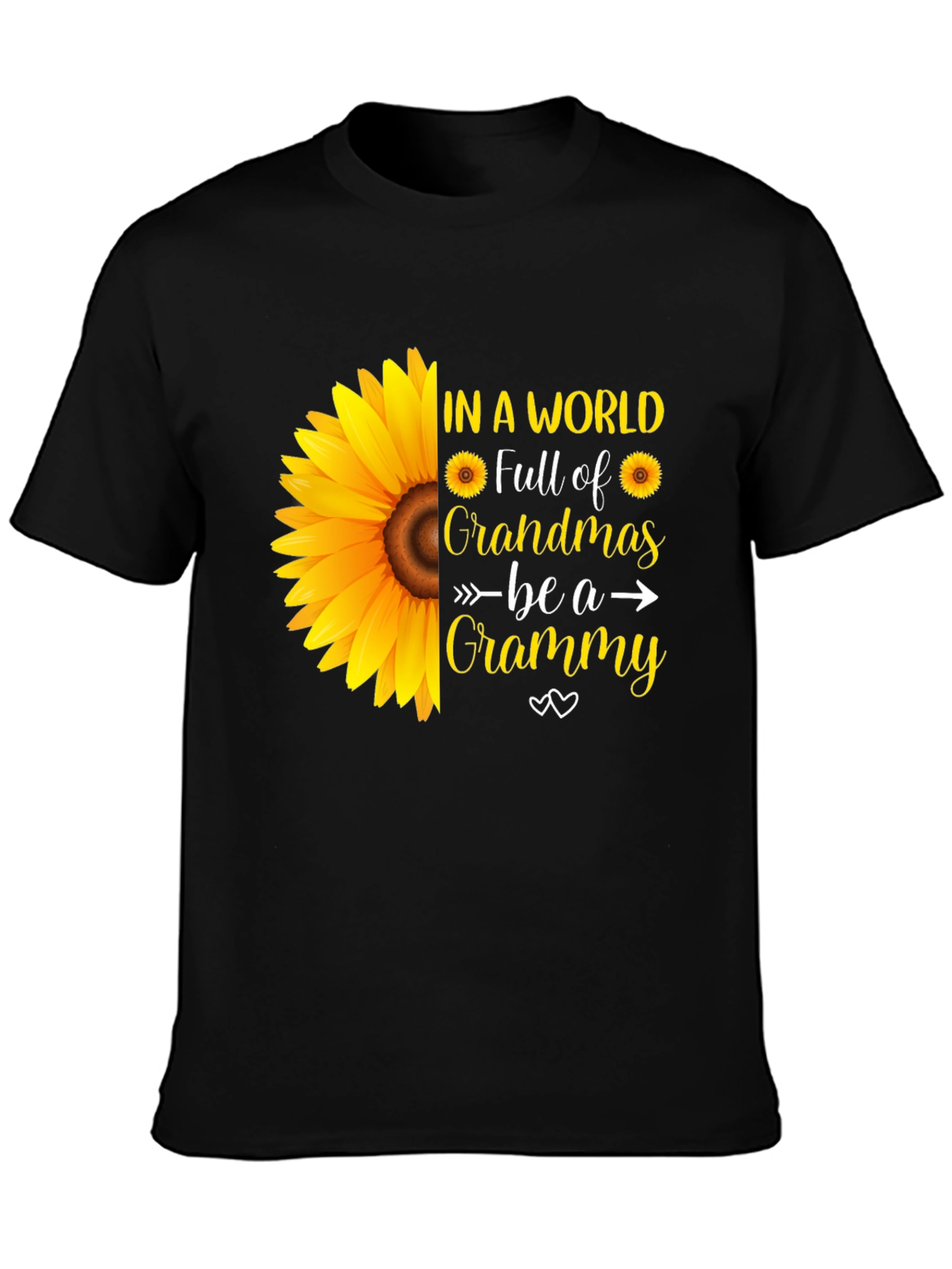 Grandma Sunflower Graphic Tee
