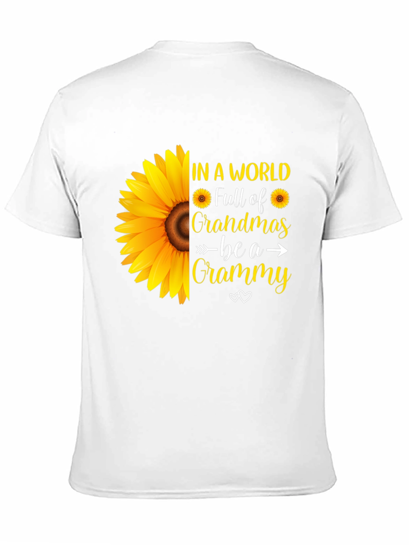 Grandma Sunflower Graphic Tee