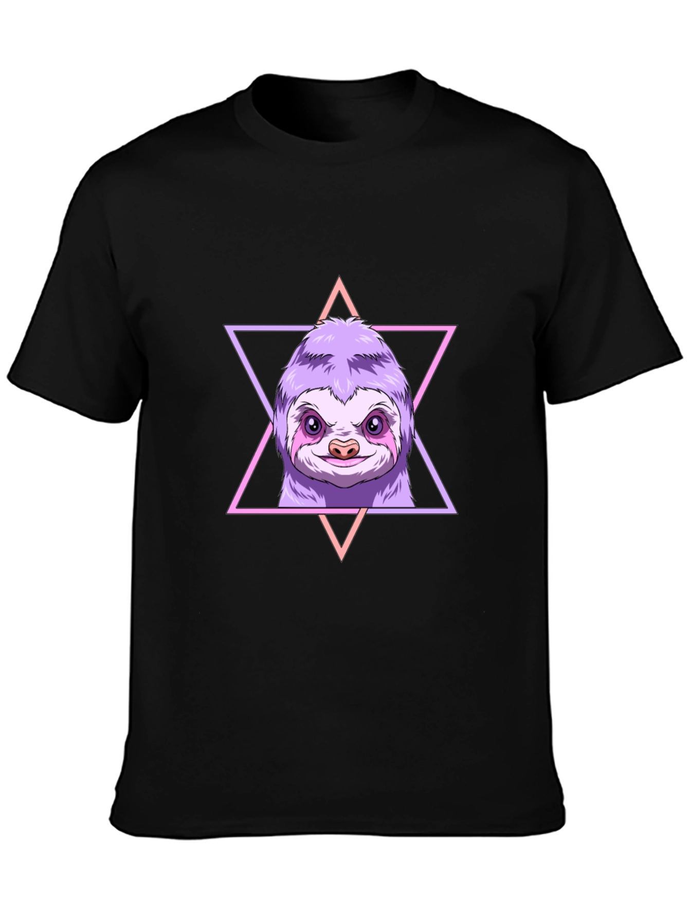 Sloth Graphic Tee - Relaxed Style