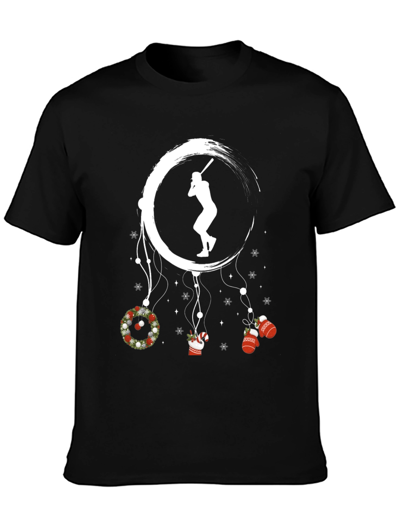 Baseball Christmas Dreamcatcher T-Shirt