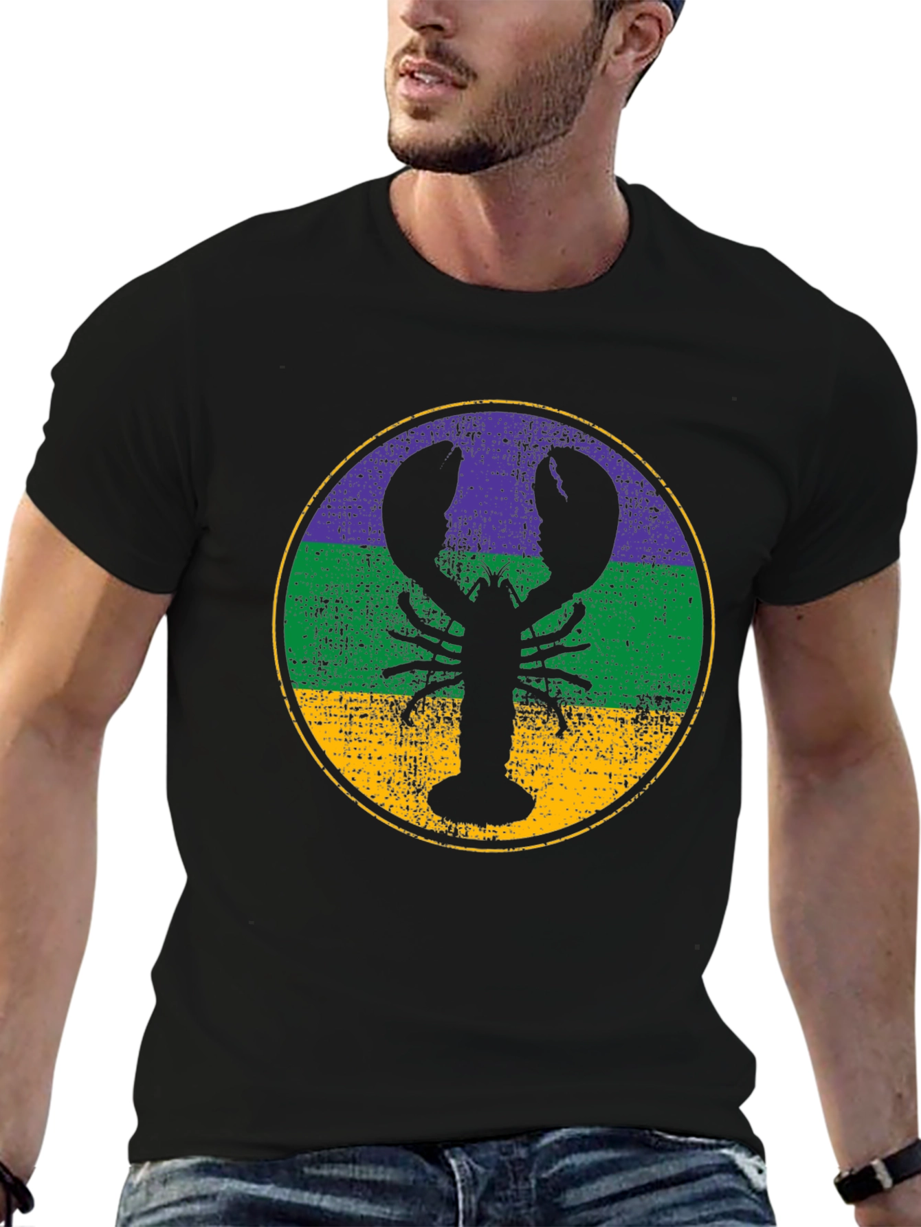 Lobster Mardi Gras T-Shirt