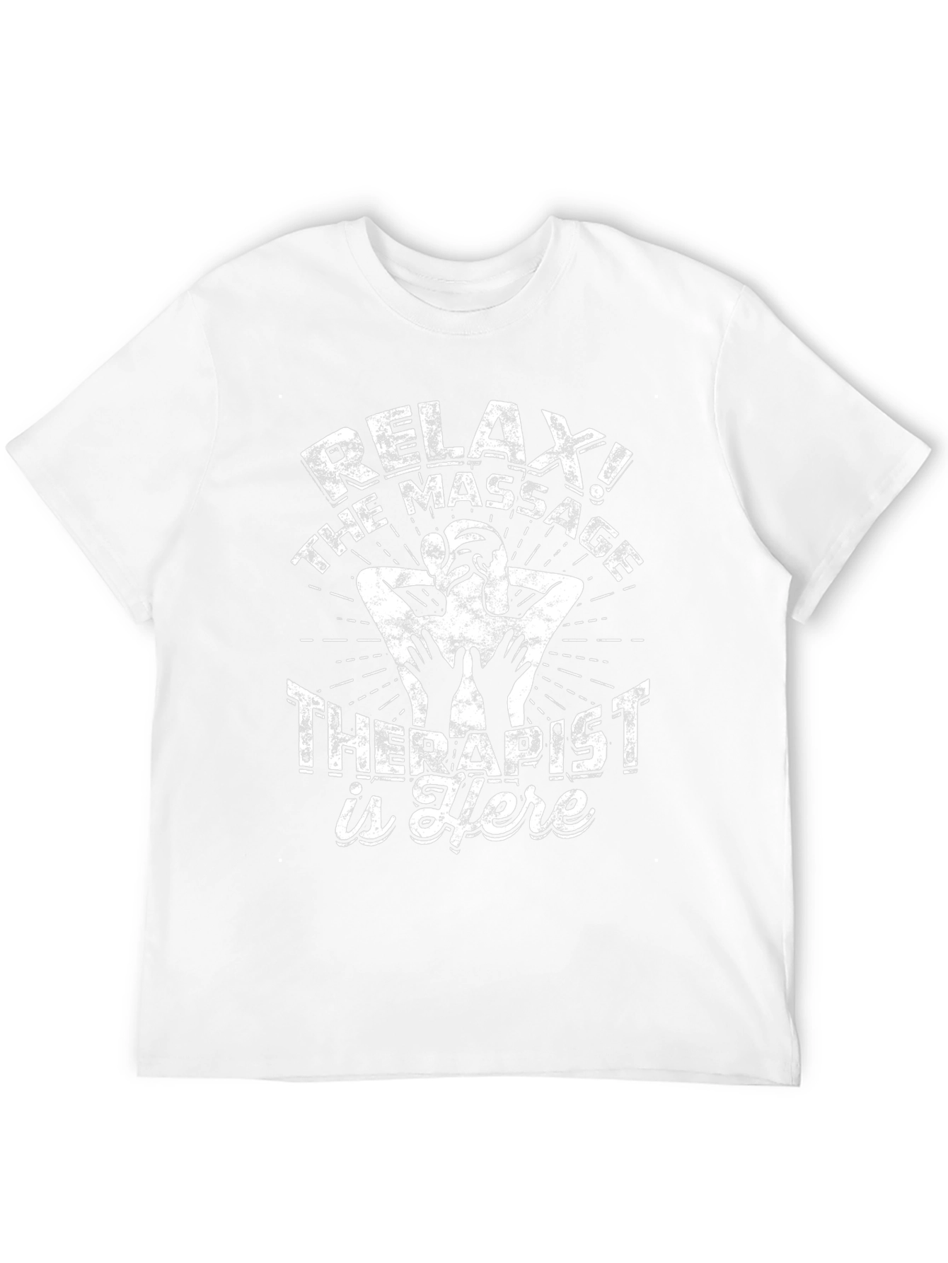 Relax Massage Therapist Tee - Black
