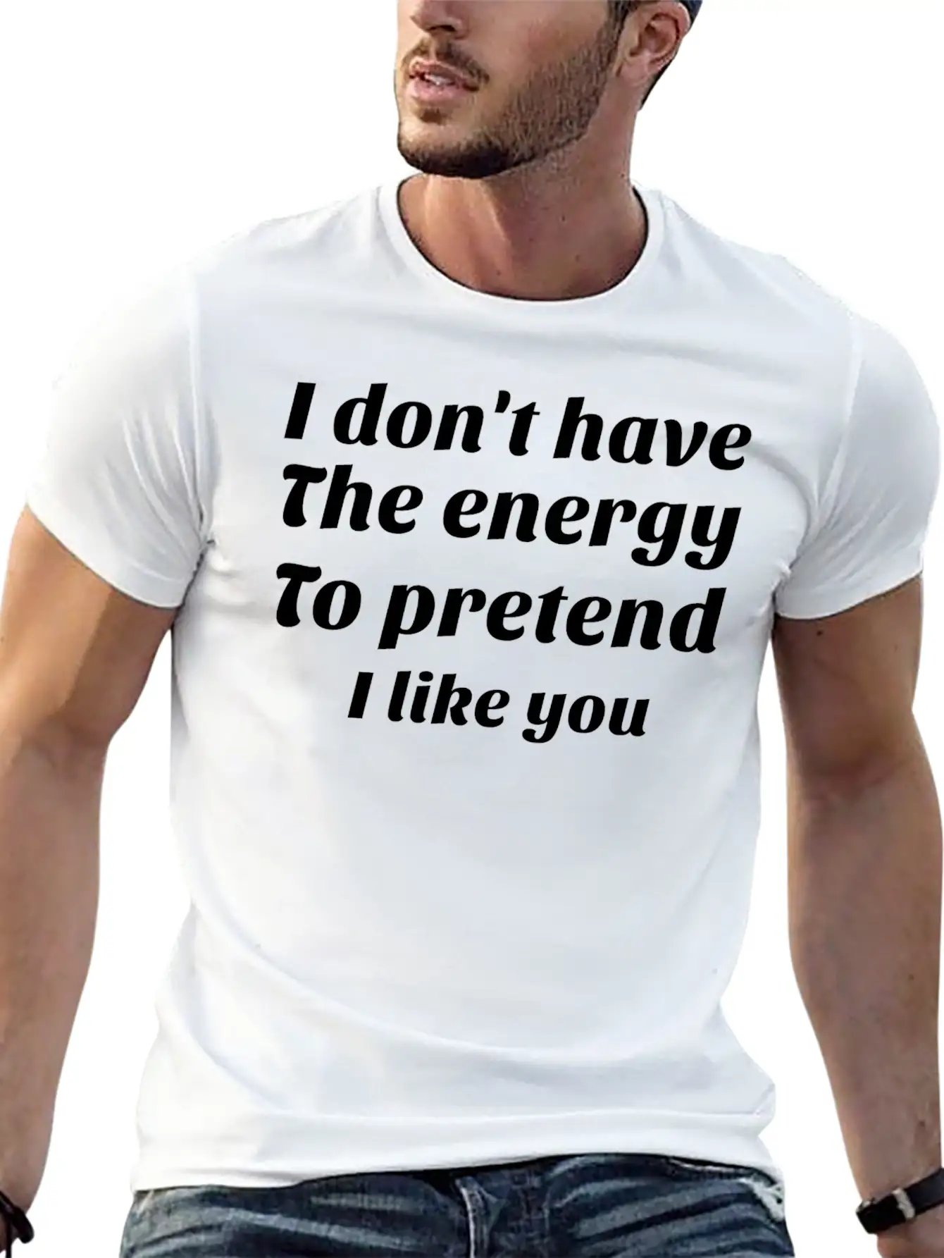 Sarcastic Saying Funny Sarcastic Quote Unisex Casual T-Shirt – Clean Design For Daily Comfort
