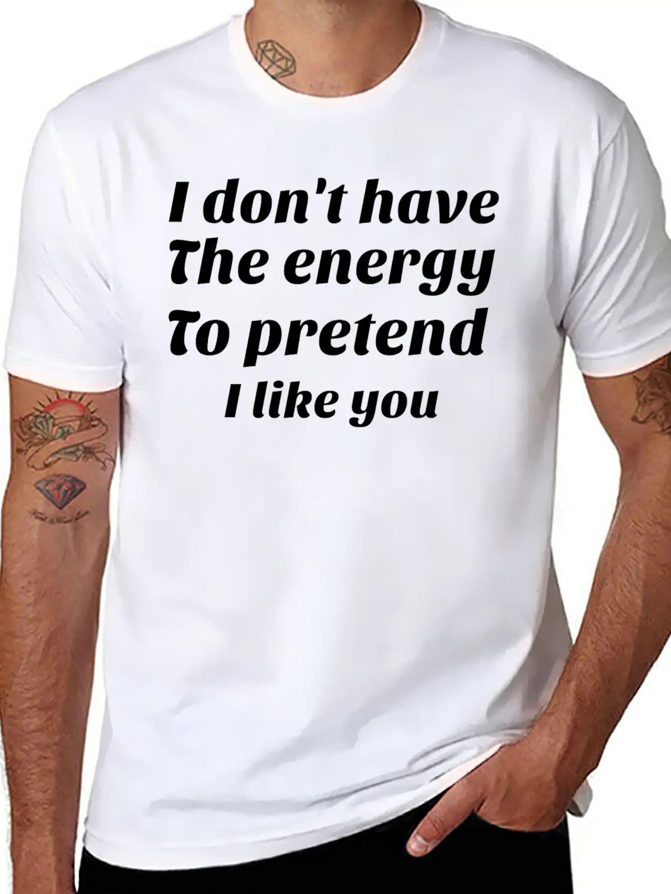 Sarcastic Saying Funny Sarcastic Quote Unisex Casual T-Shirt – Clean Design For Daily Comfort