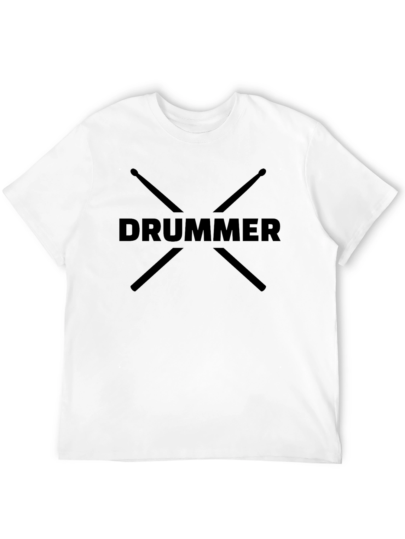 Drummer T-Shirt - Black Music Tee