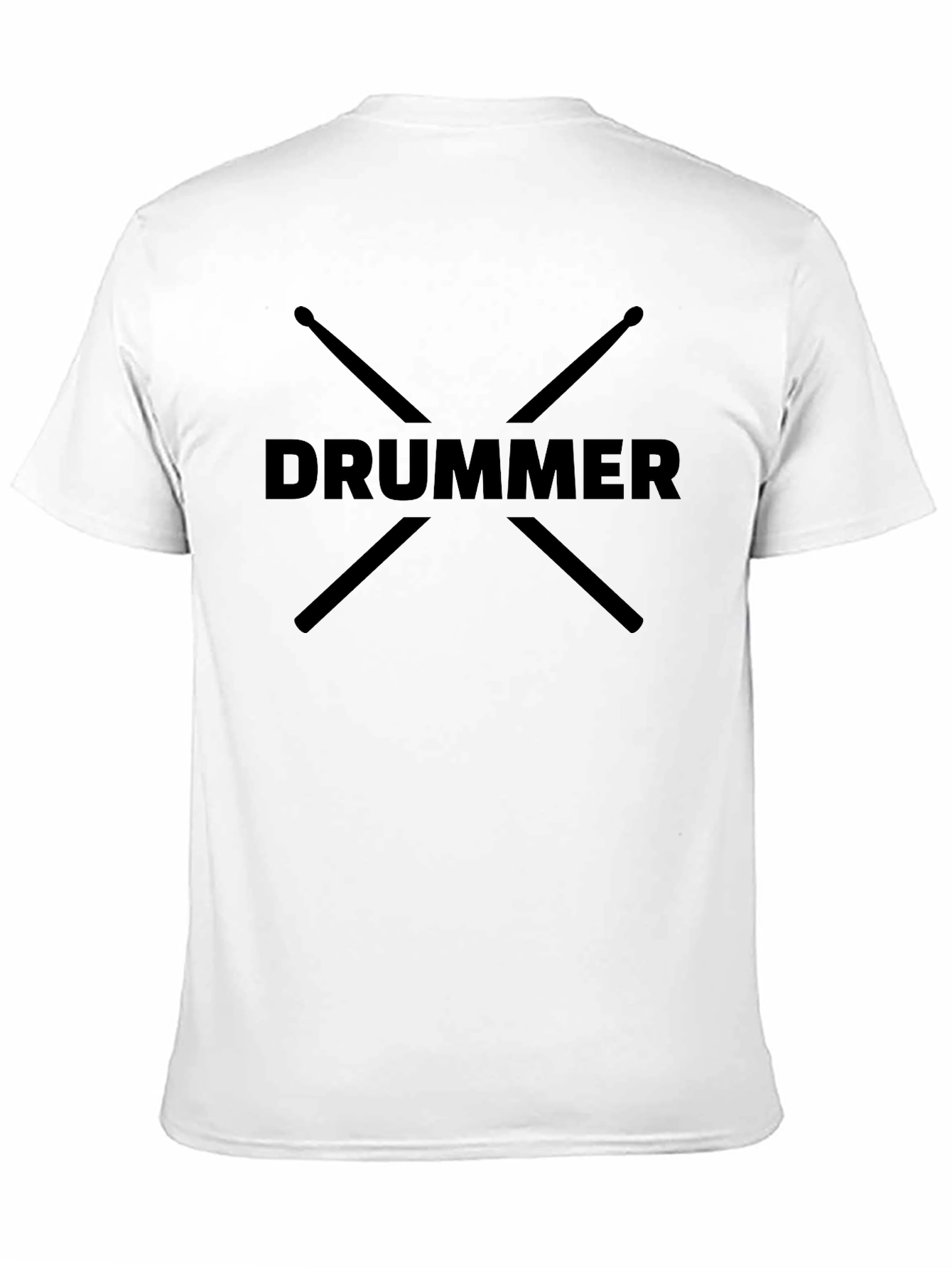 Drummer T-Shirt - Black Music Tee