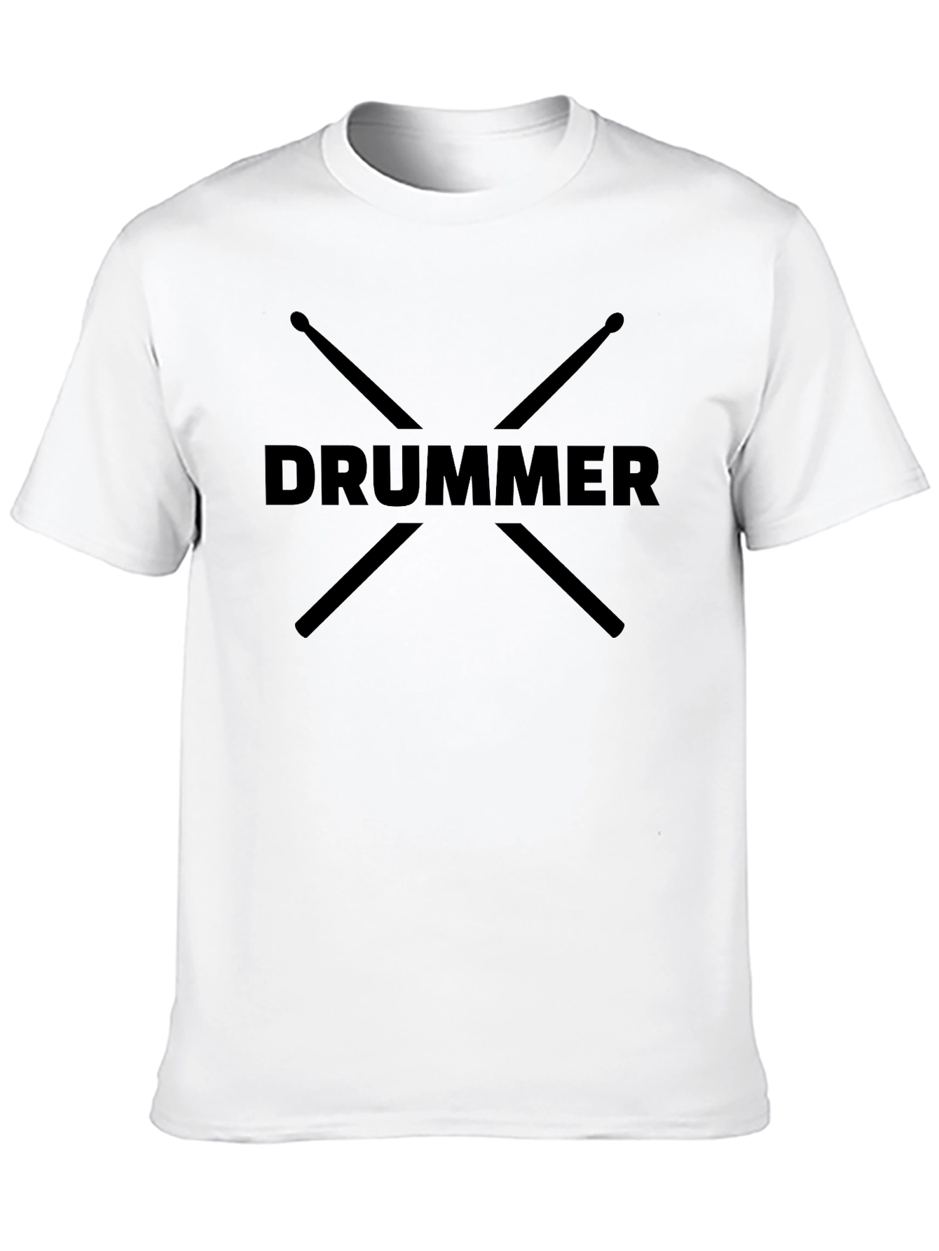 Drummer T-Shirt - Black Music Tee