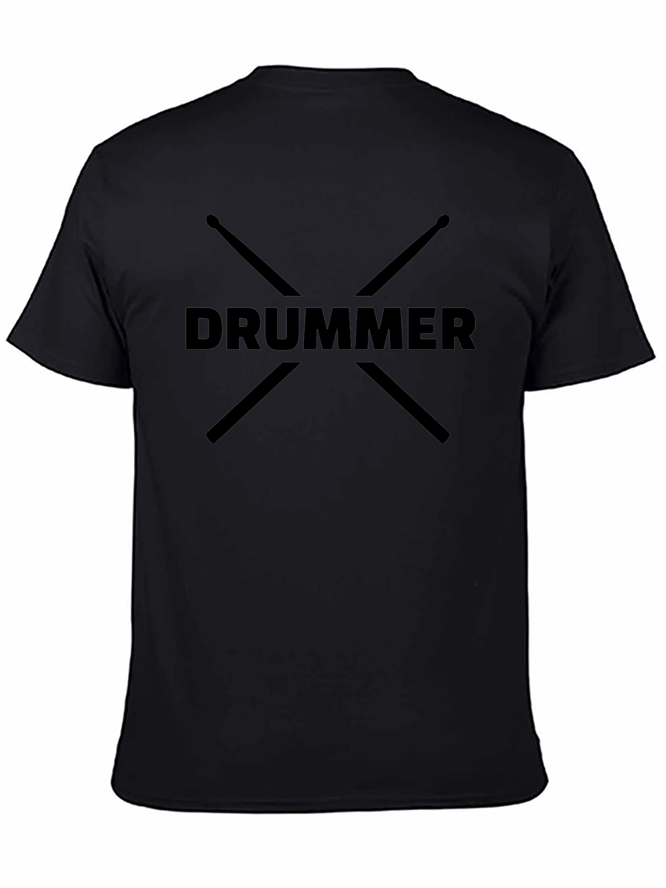 Drummer T-Shirt - Black Music Tee