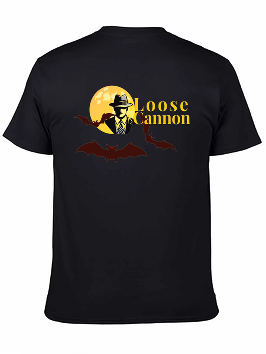 Loose Cannon T-Shirt: Detective Moon and Bats Design