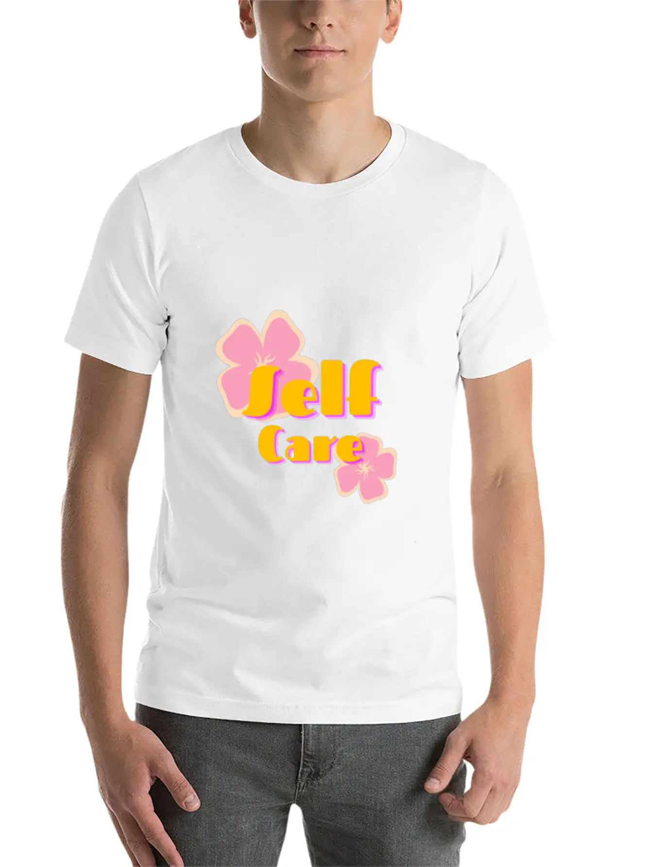 Self Care Unisex Casual T-Shirt – Clean Design For Daily Comfort