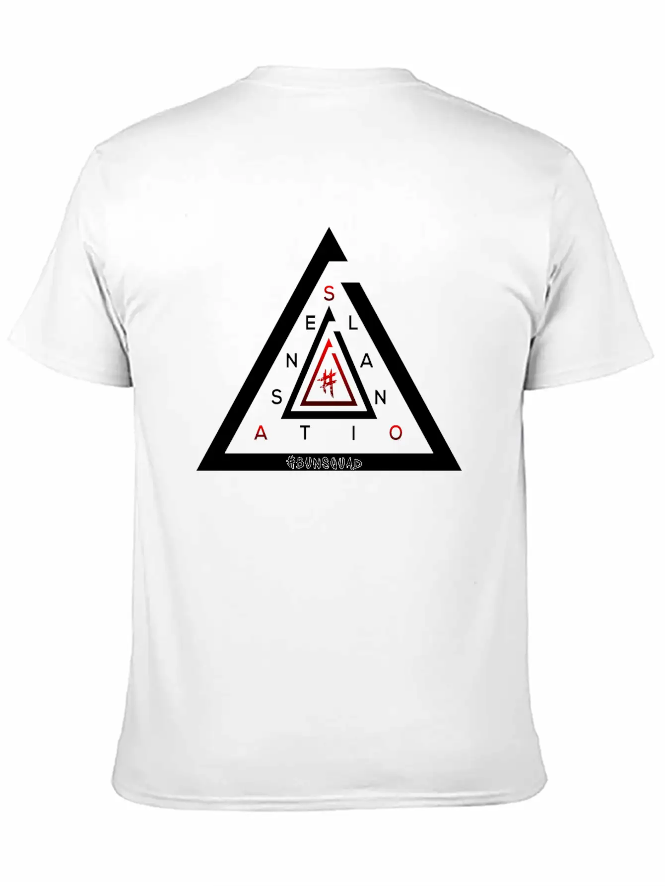 #Sensatonal White Unisex Casual T-Shirt – Clean Design For Daily Comfort