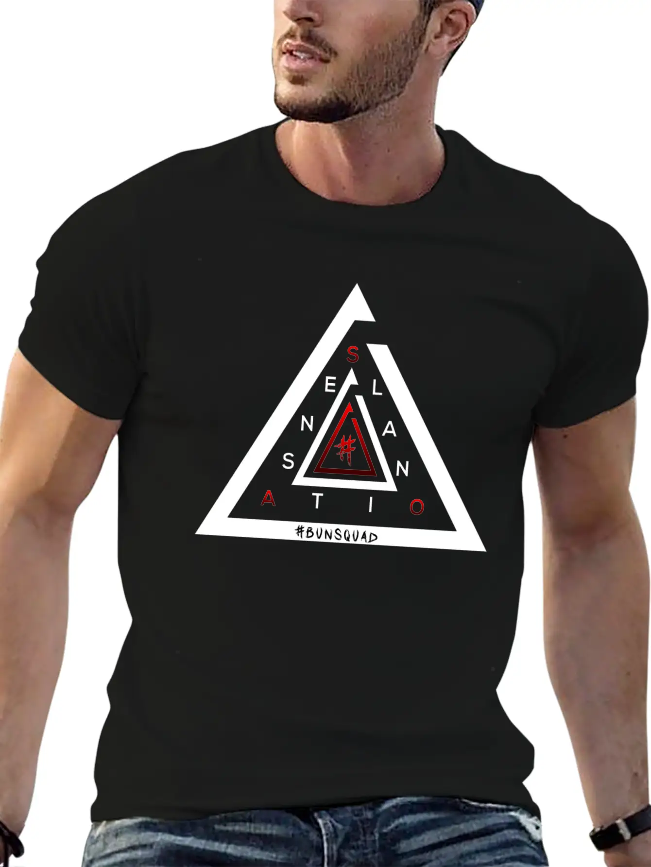 #Sensatonal White Unisex Casual T-Shirt – Clean Design For Daily Comfort