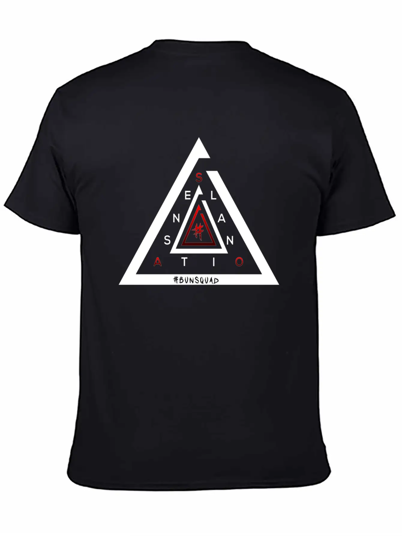 #Sensatonal White Unisex Casual T-Shirt – Clean Design For Daily Comfort