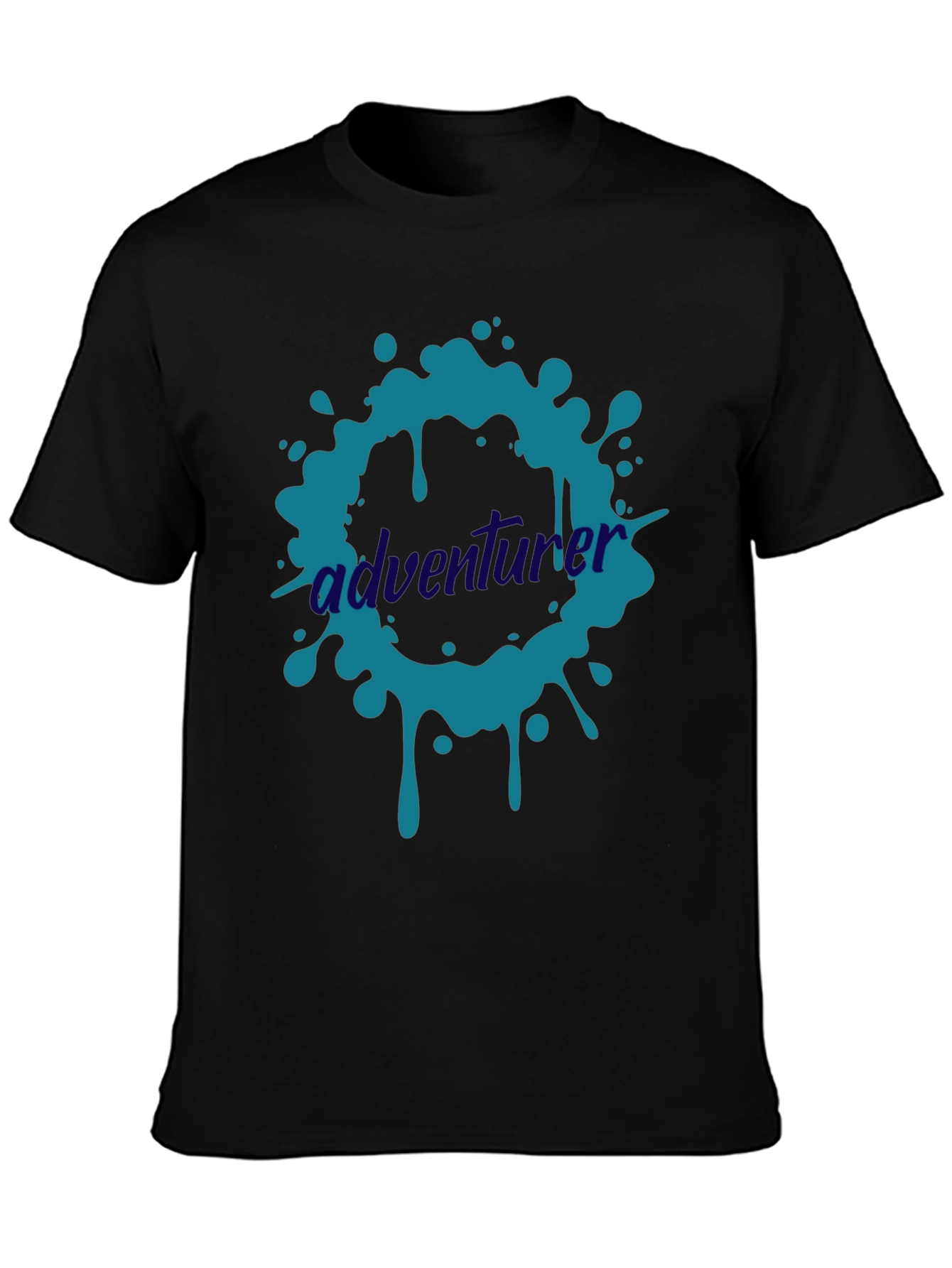 Adventurer Splash Graphic Tee - Casual Style