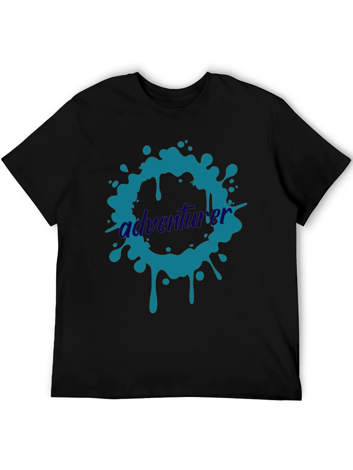 Adventurer Splash Graphic Tee - Casual Style
