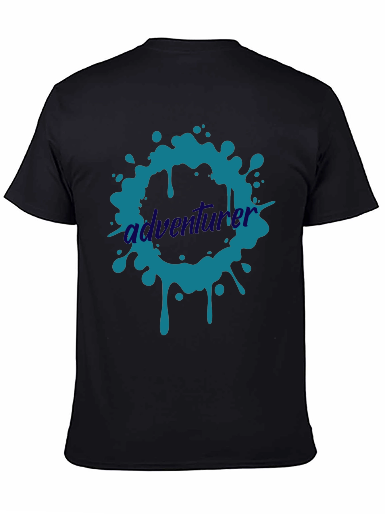 Adventurer Splash Graphic Tee - Casual Style