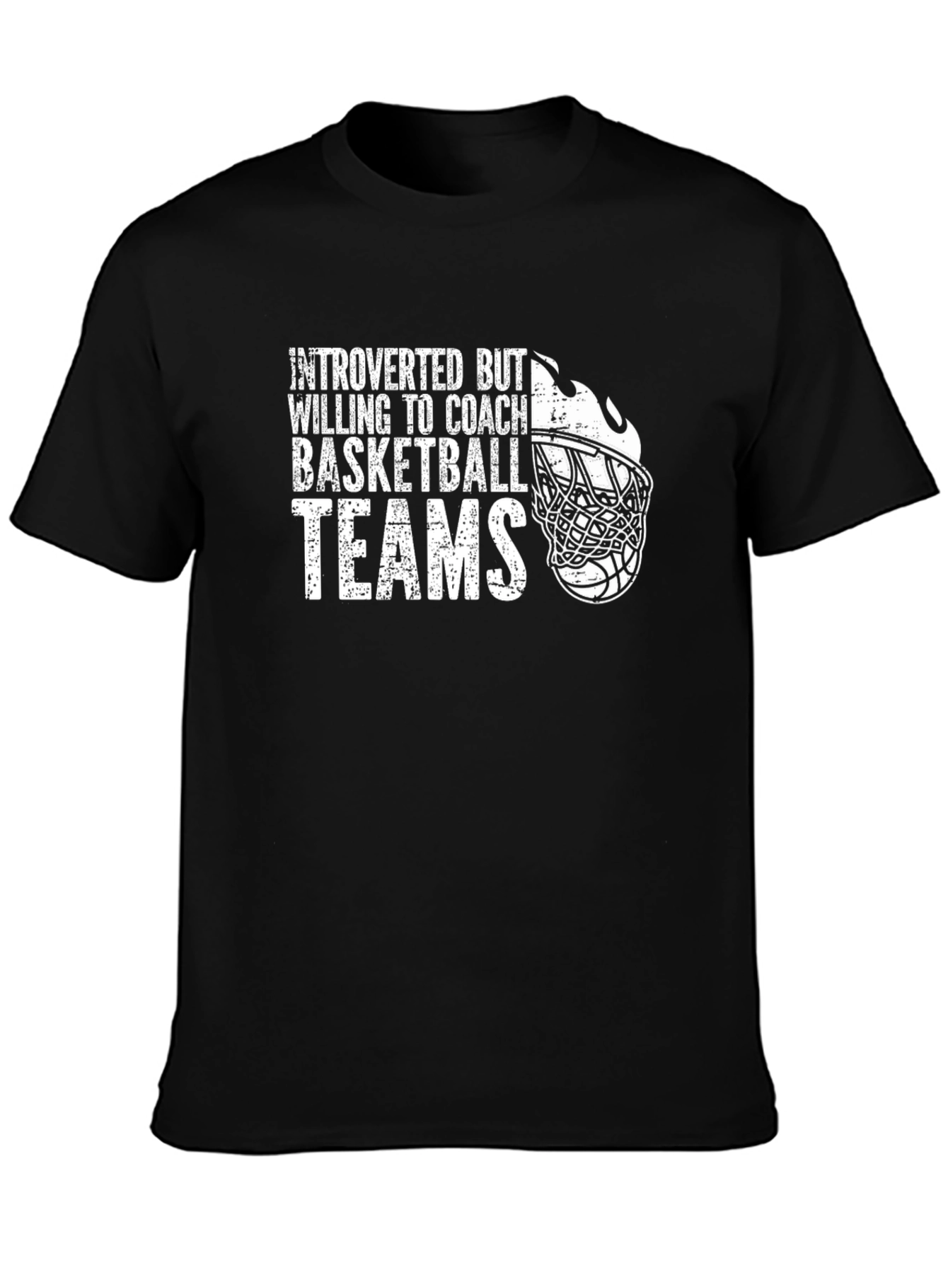 Introverted Basketball Coach T-Shirt