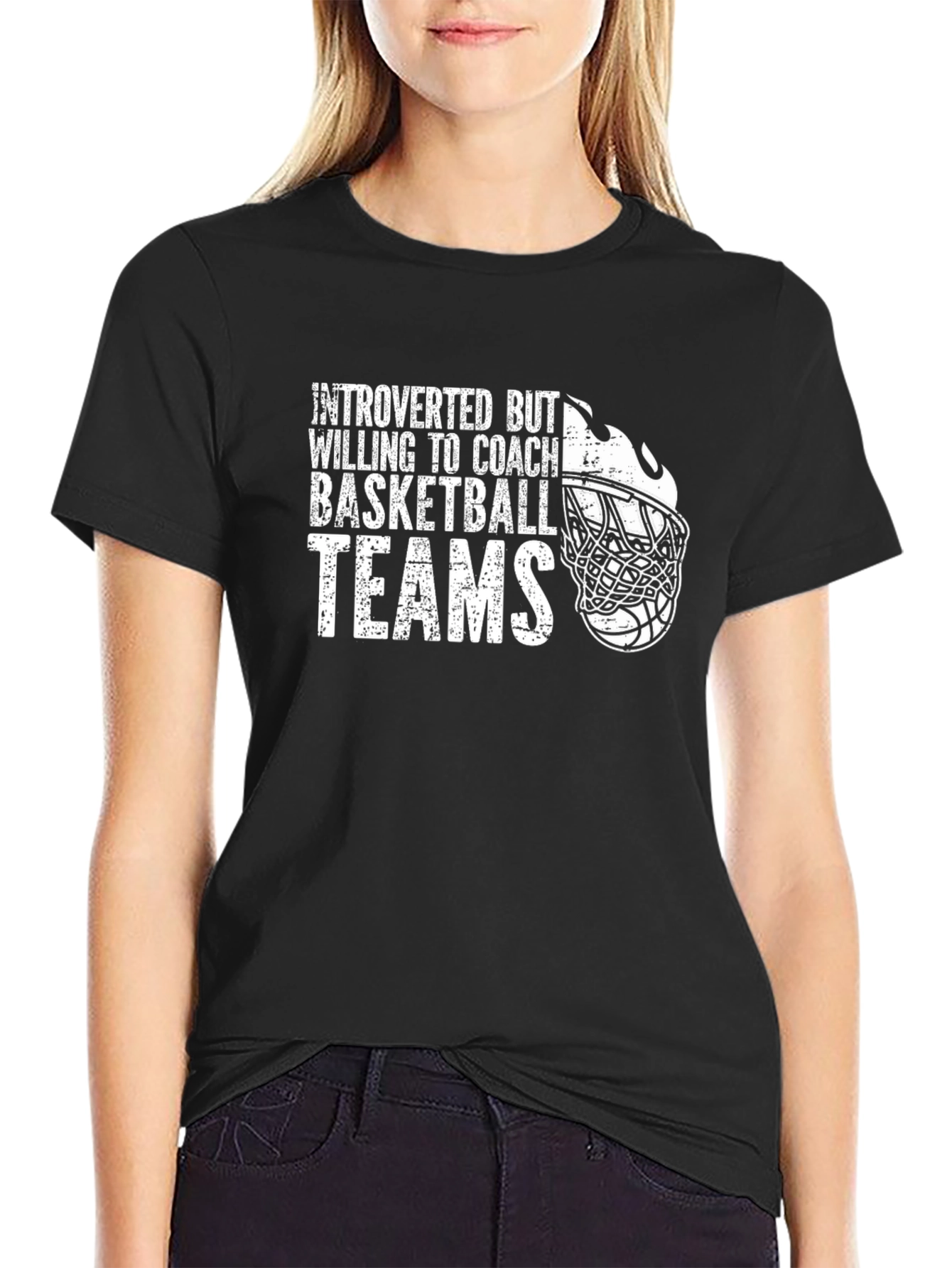 Introverted Basketball Coach T-Shirt