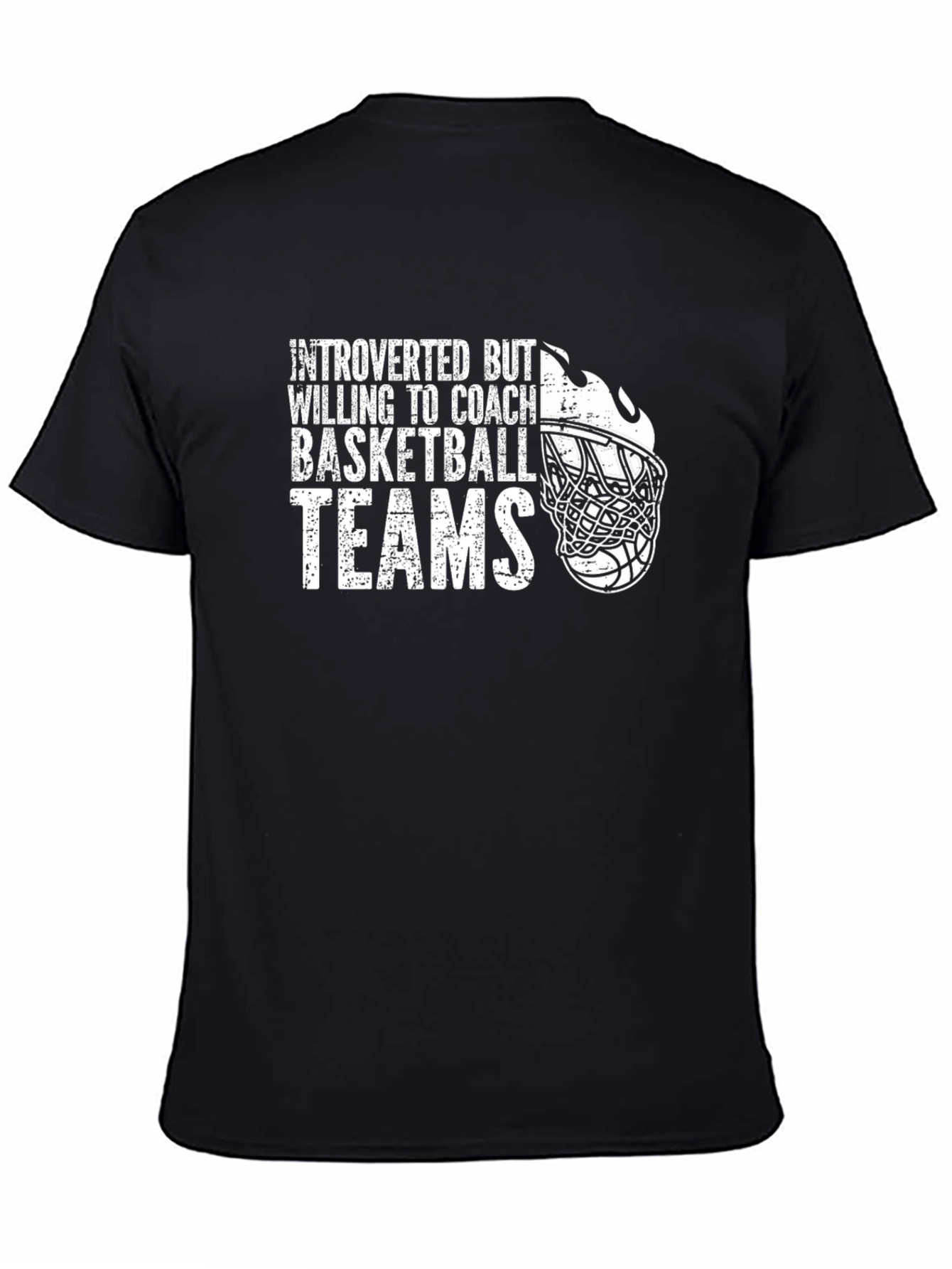Introverted Basketball Coach T-Shirt