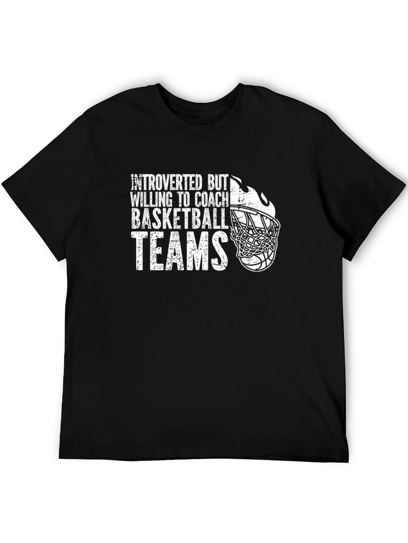 Introverted Basketball Coach T-Shirt