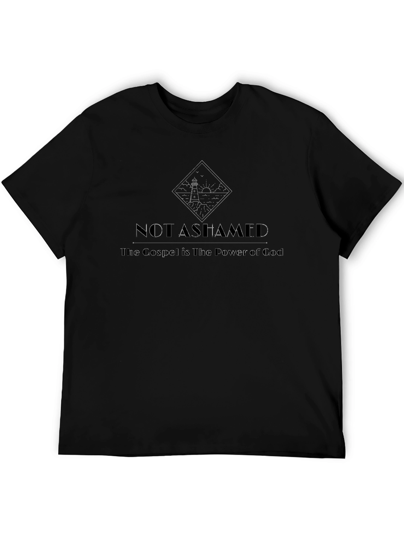 Not Ashamed Graphic Tee - Christian T-Shirt