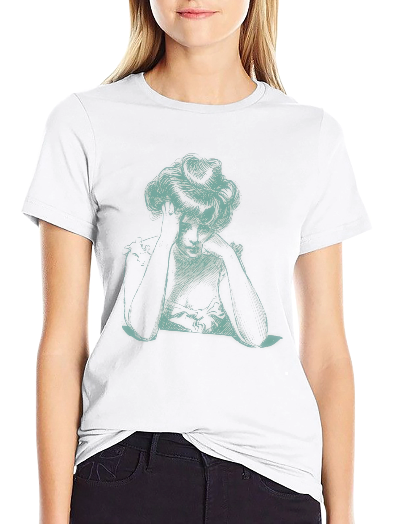 Graphic Tee - Woman Portrait