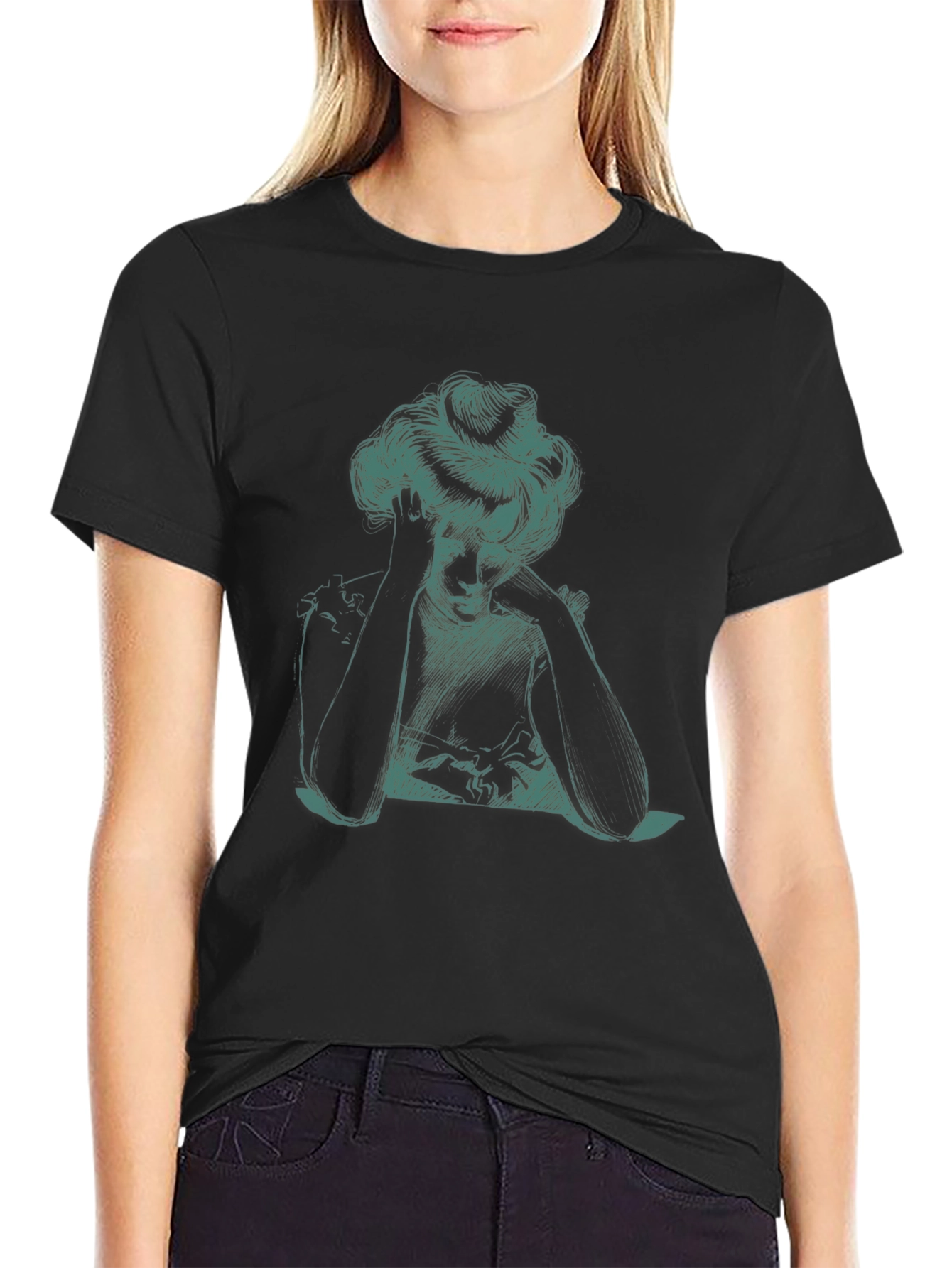 Graphic Tee - Woman Portrait