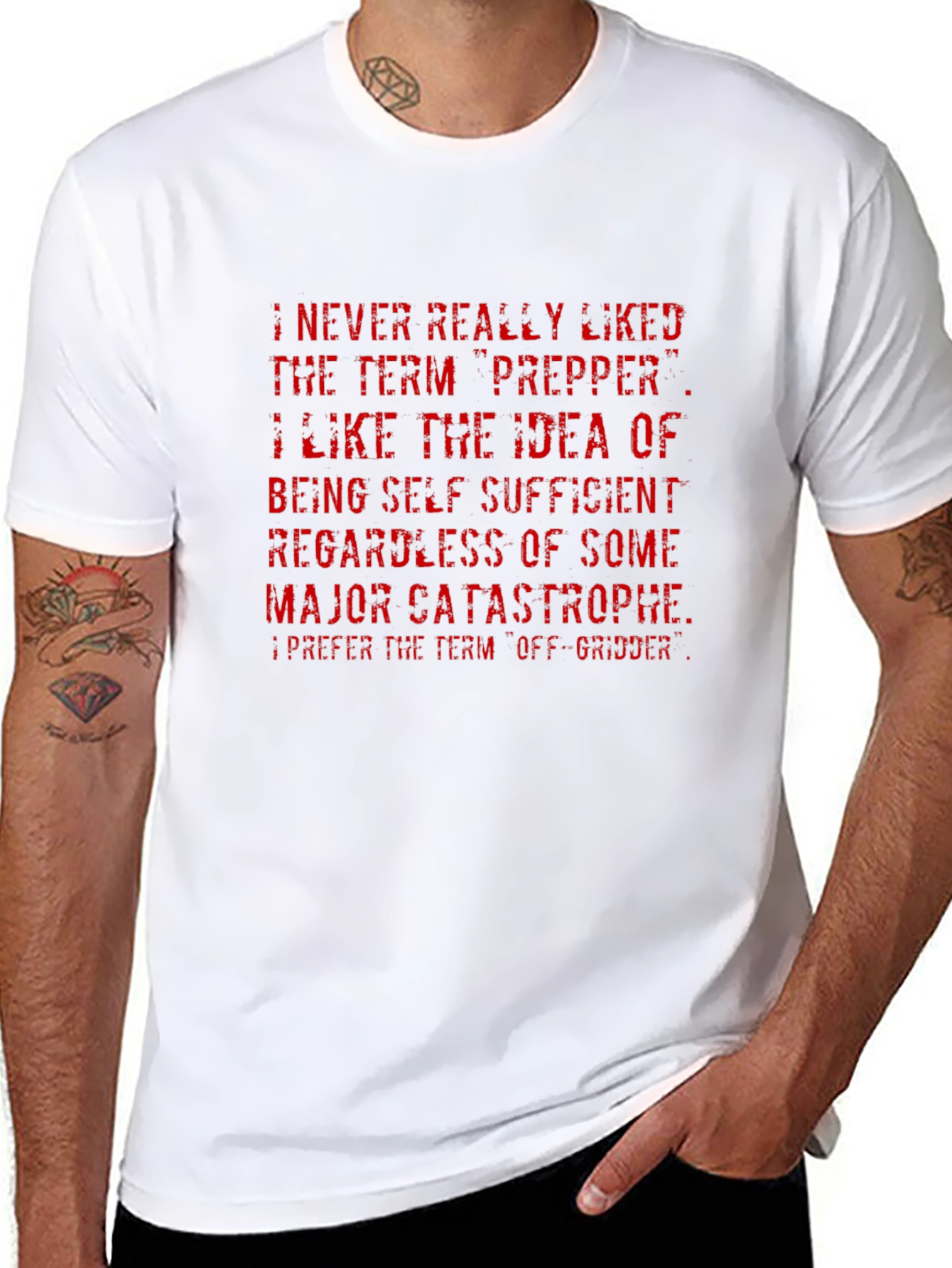 Off-Gridder T-Shirt - Prepper Alternative