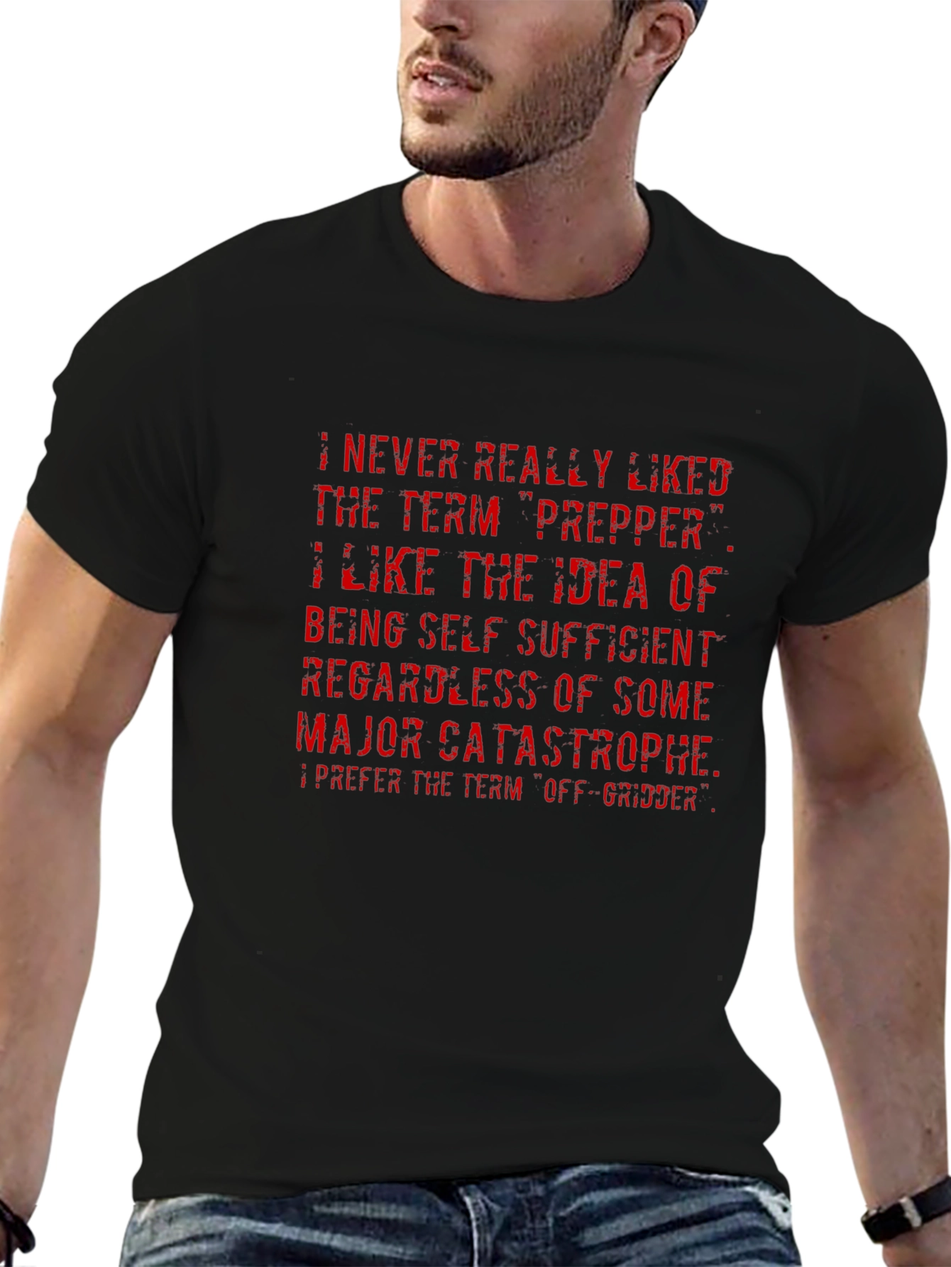 Off-Gridder T-Shirt - Prepper Alternative