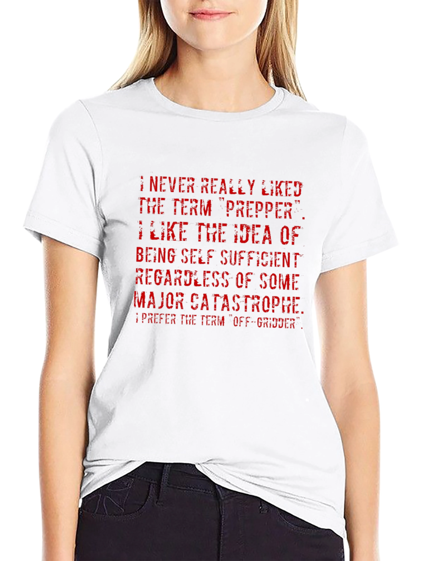 Off-Gridder T-Shirt - Prepper Alternative